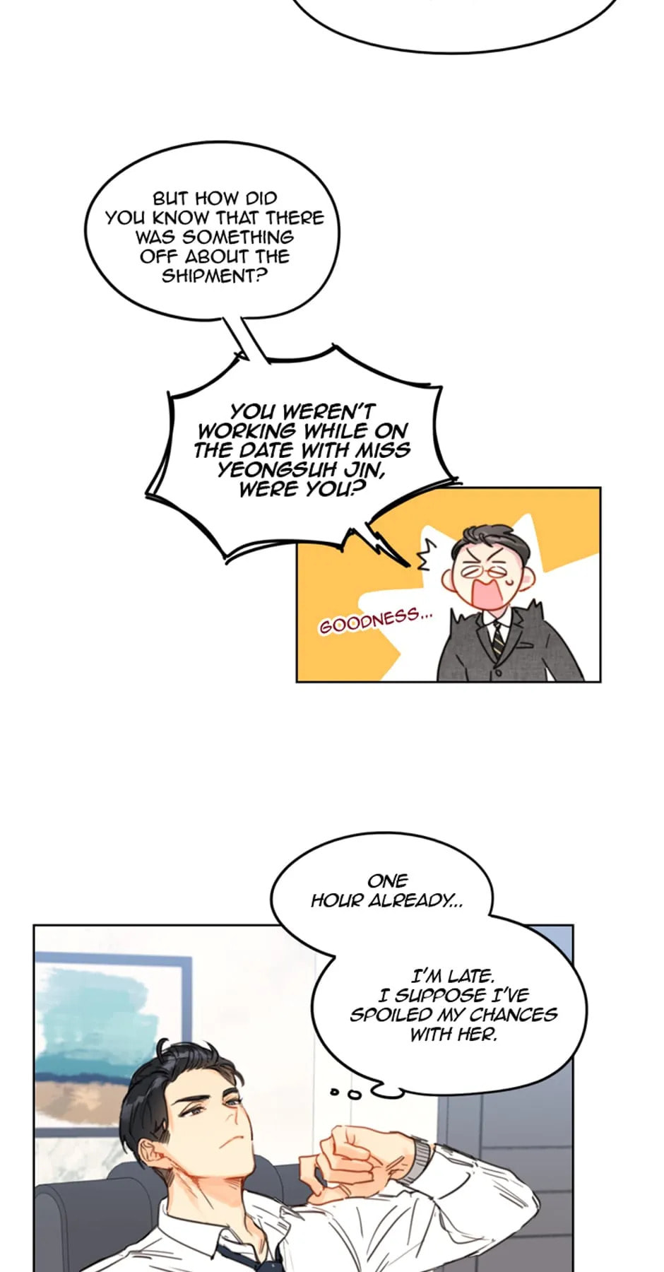 Read A Business Proposal chapter 7 image 1 on Lezhin
