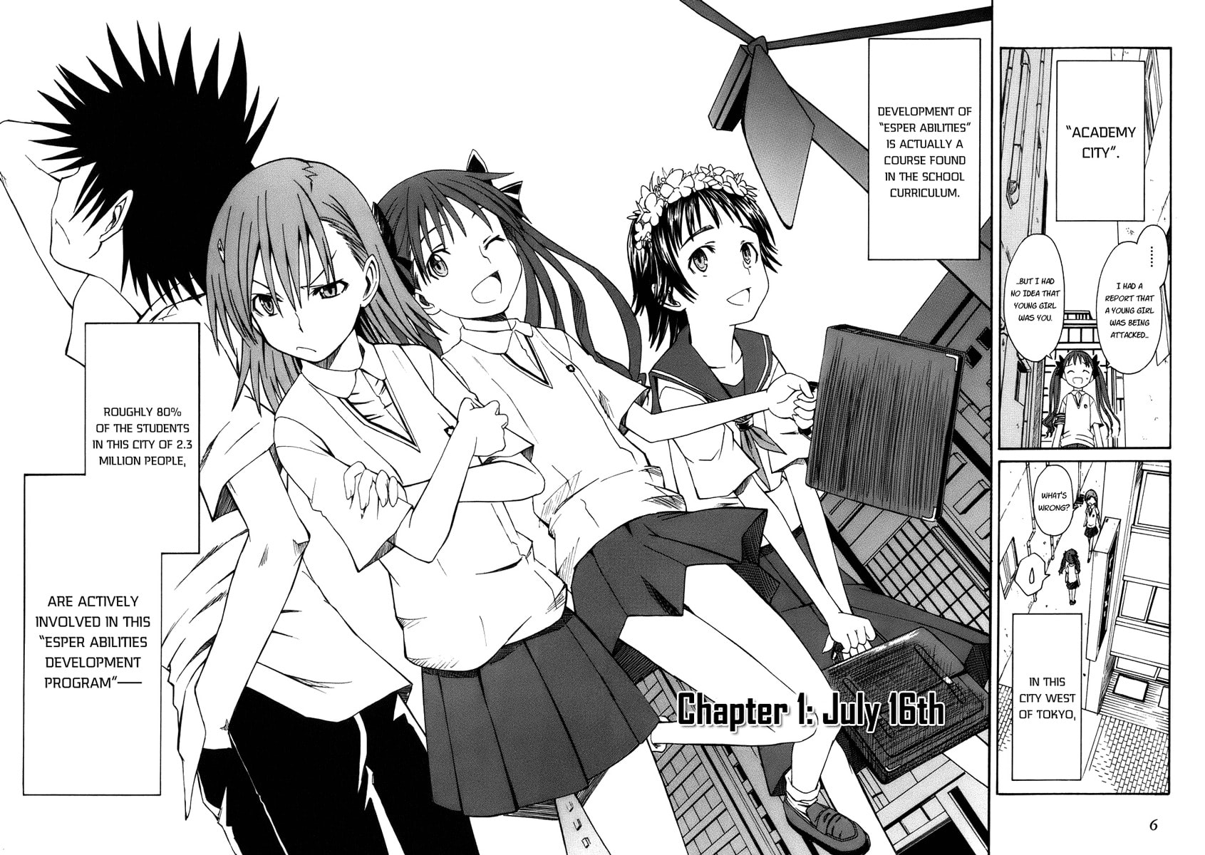 Read A Certain Scientific Railgun chapter 1.1 image 9 on Lezhin
