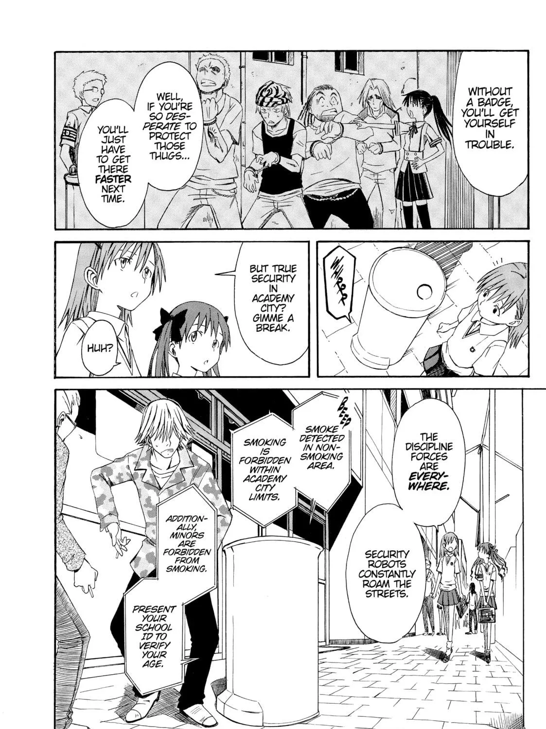 Read A Certain Scientific Railgun chapter 1 image 8 on Lezhin