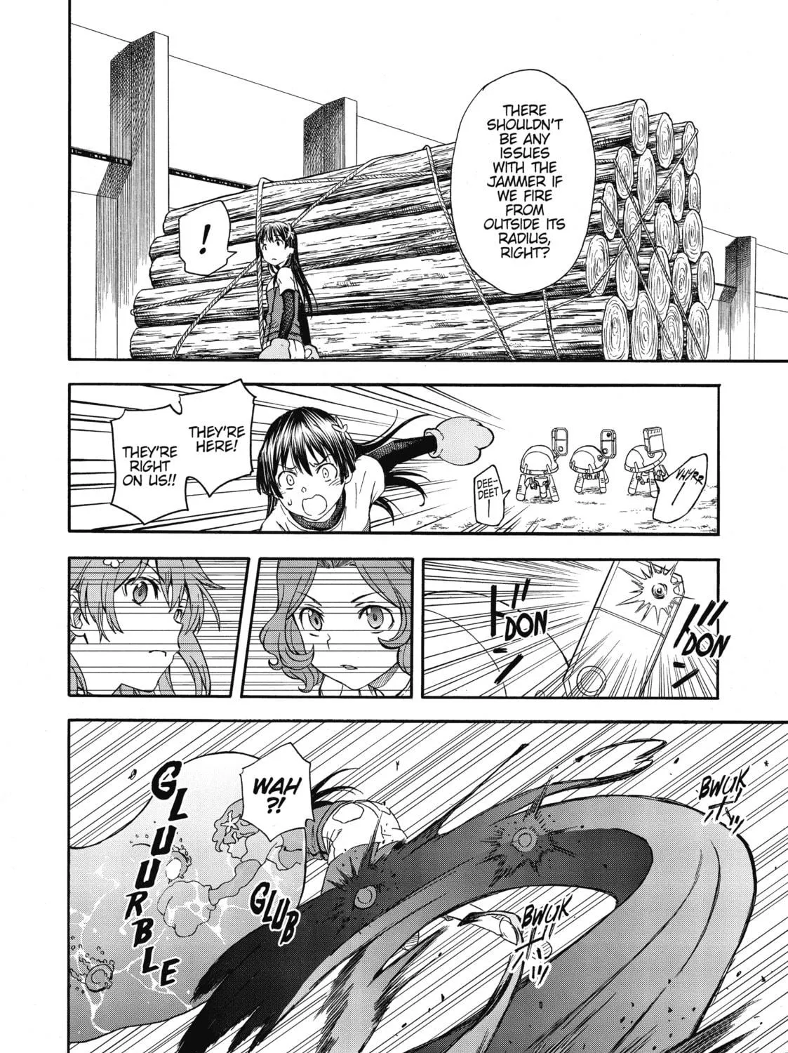 Read A Certain Scientific Railgun chapter 100 image 18 on Lezhin