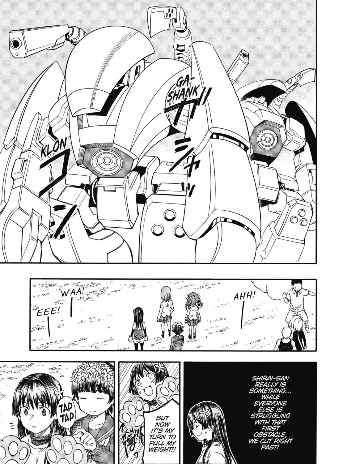 Read A Certain Scientific Railgun chapter 100 image 8 on Lezhin