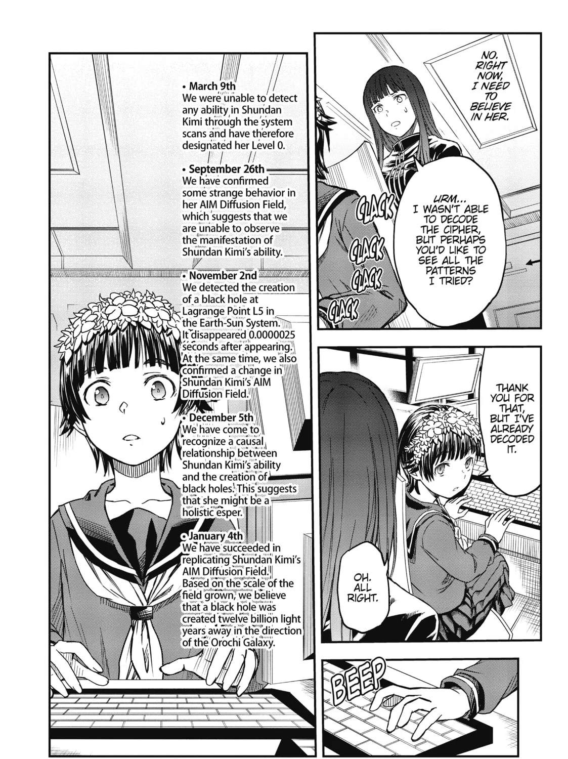 Read A Certain Scientific Railgun chapter 126 image 6 on Lezhin