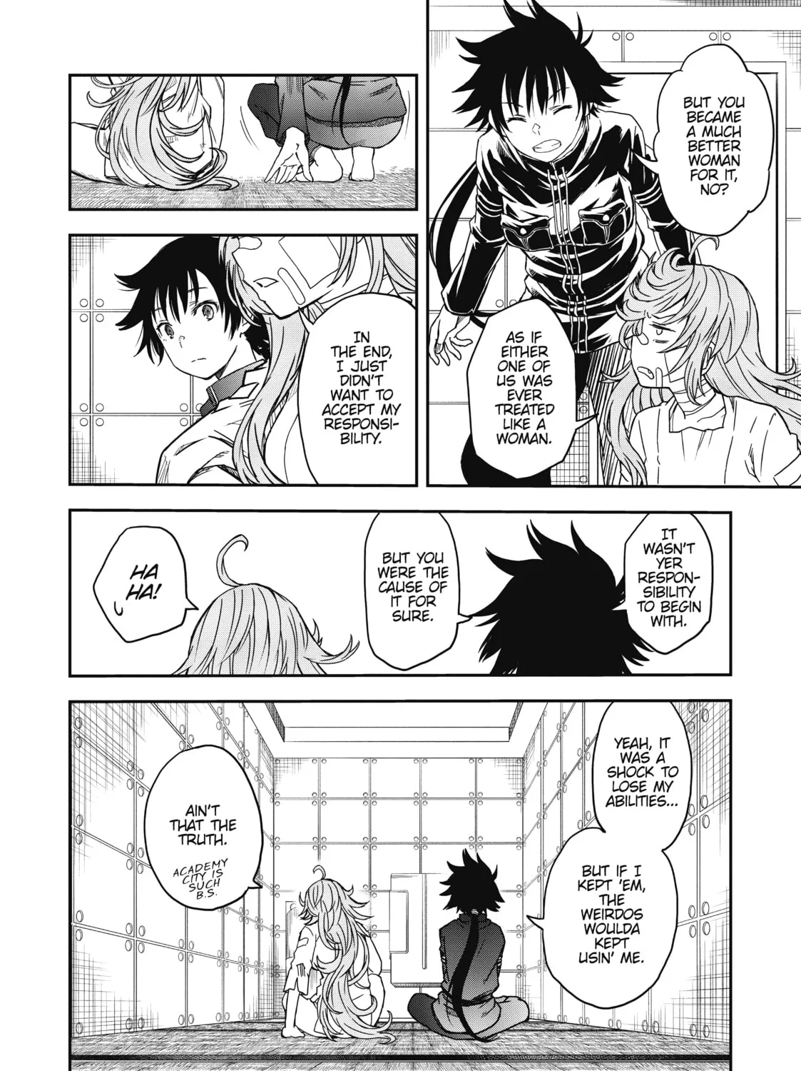 Read A Certain Scientific Railgun chapter 128 image 14 on Lezhin