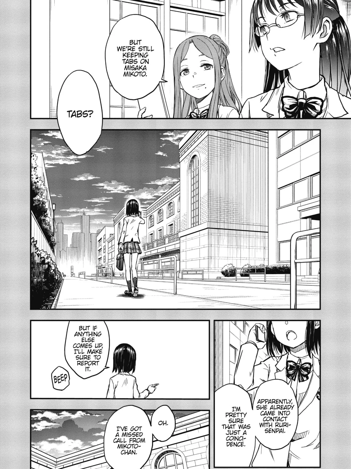 Read A Certain Scientific Railgun chapter 132 image 32 on Lezhin