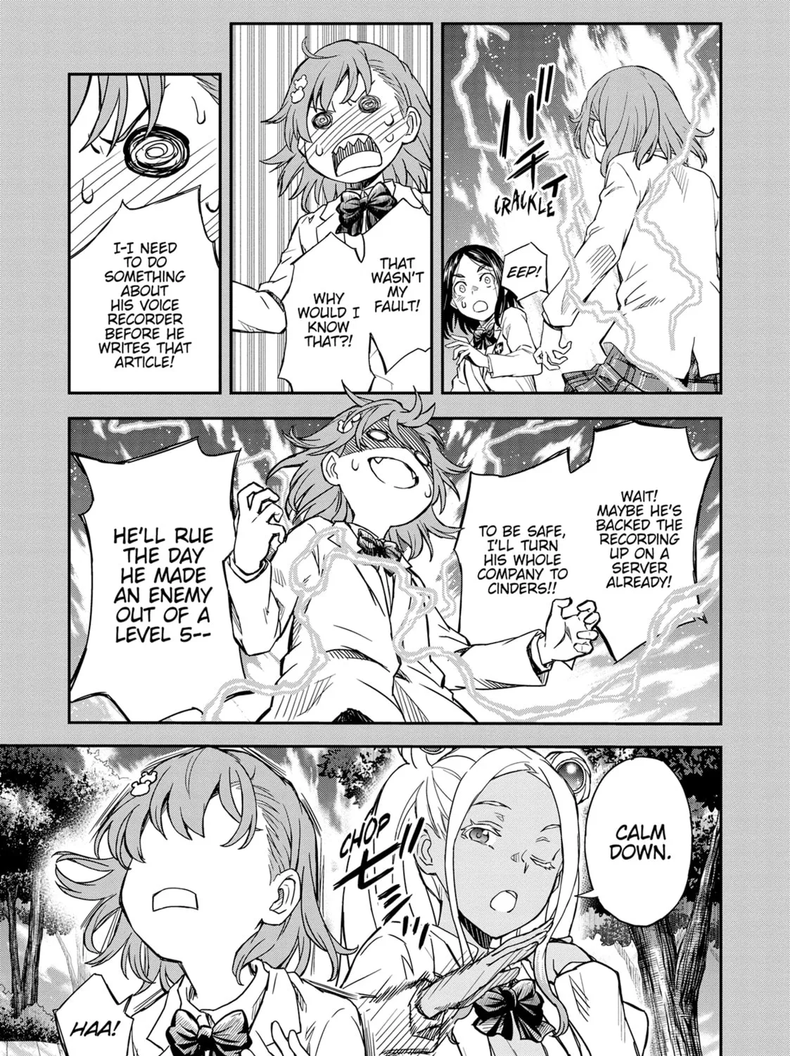 Read A Certain Scientific Railgun chapter 146 image 12 on Lezhin