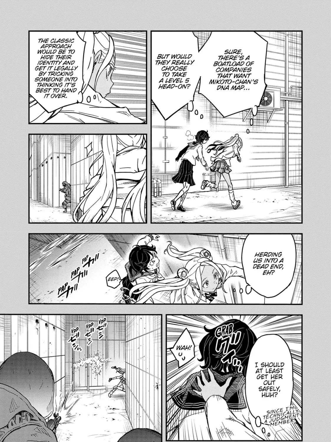 Read A Certain Scientific Railgun chapter 148 image 12 on Lezhin