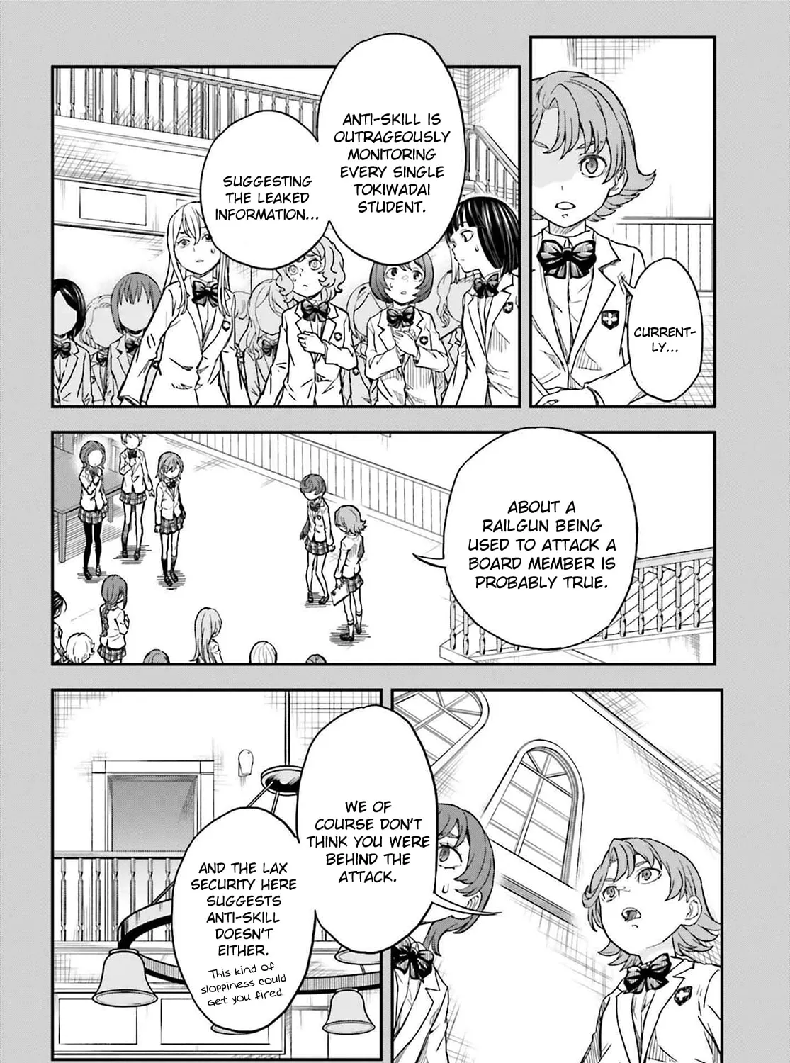 Read A Certain Scientific Railgun chapter 163 image 2 on Lezhin