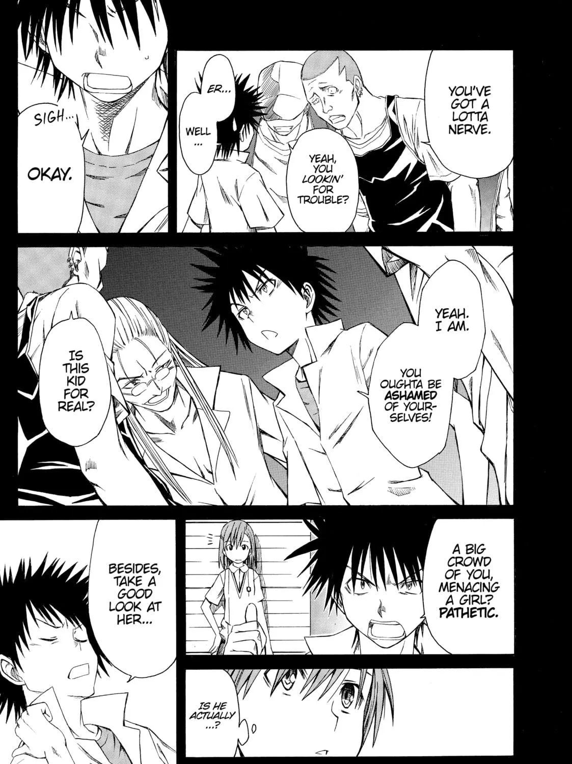 Read A Certain Scientific Railgun chapter 3 image 8 on Lezhin