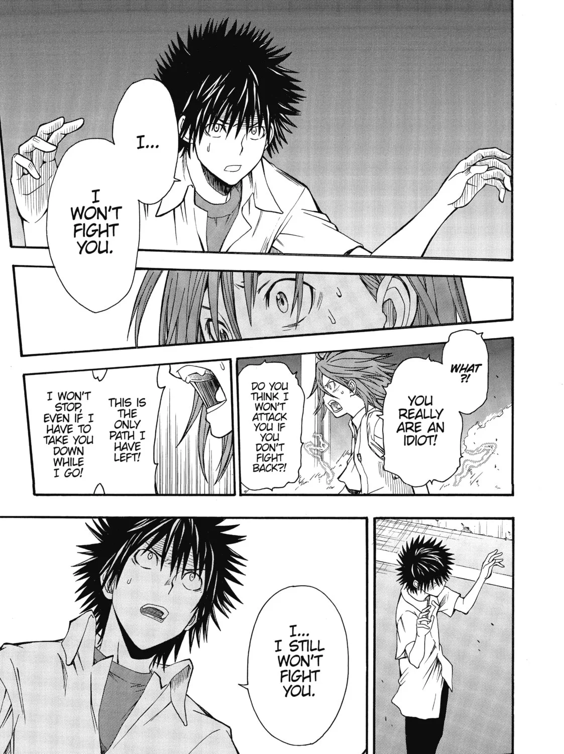 Read A Certain Scientific Railgun chapter 35 image 12 on Lezhin