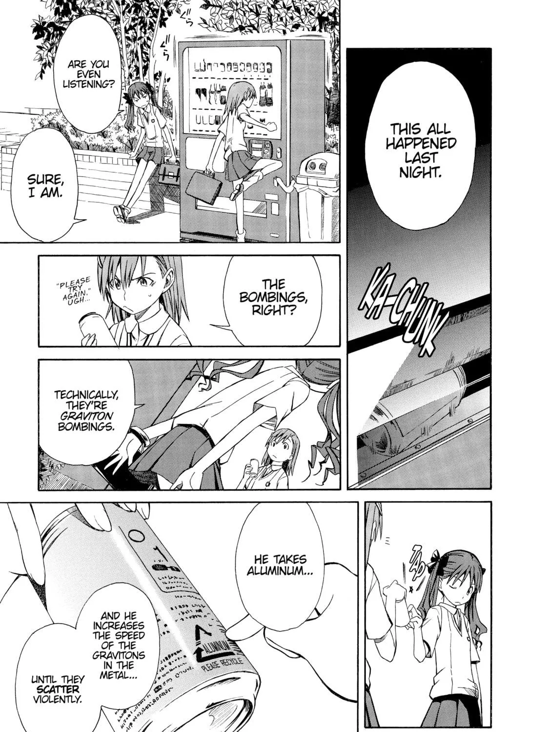 Read A Certain Scientific Railgun chapter 4 image 4 on Lezhin
