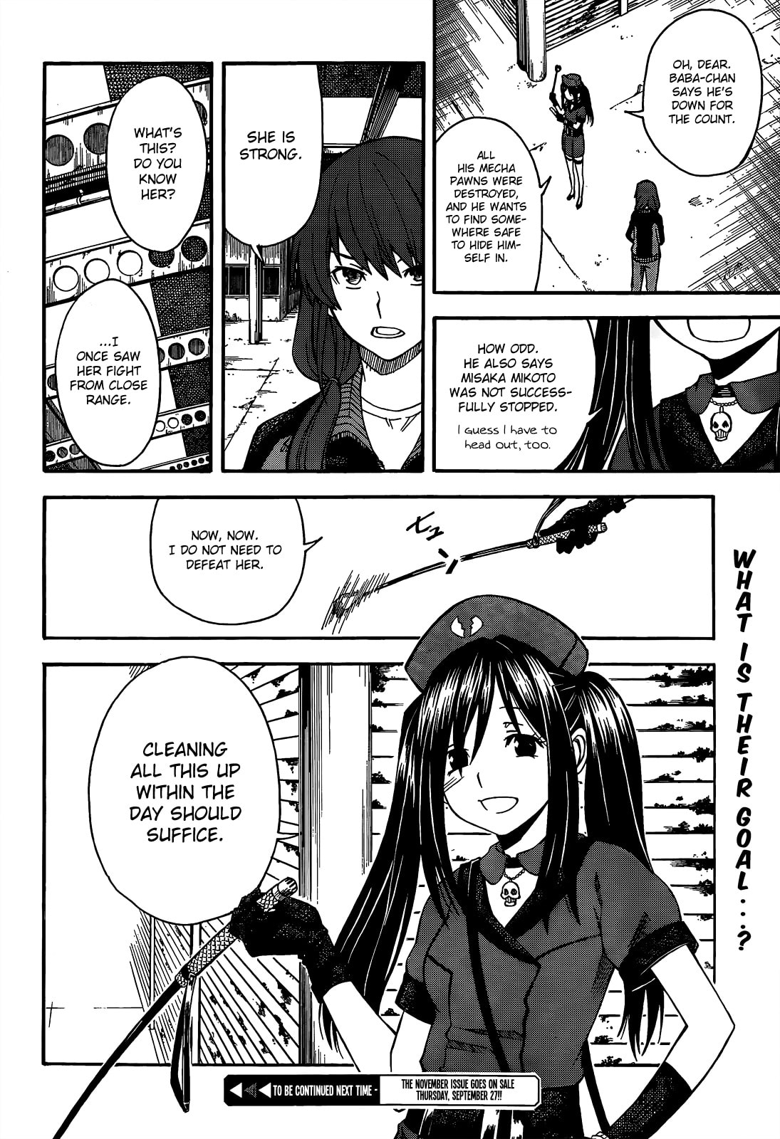 Read A Certain Scientific Railgun chapter 52.1 image 33 on Lezhin