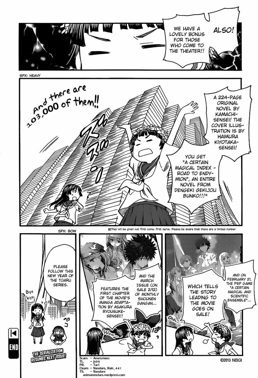 Read A Certain Scientific Railgun chapter 56.5 image 14 on Lezhin
