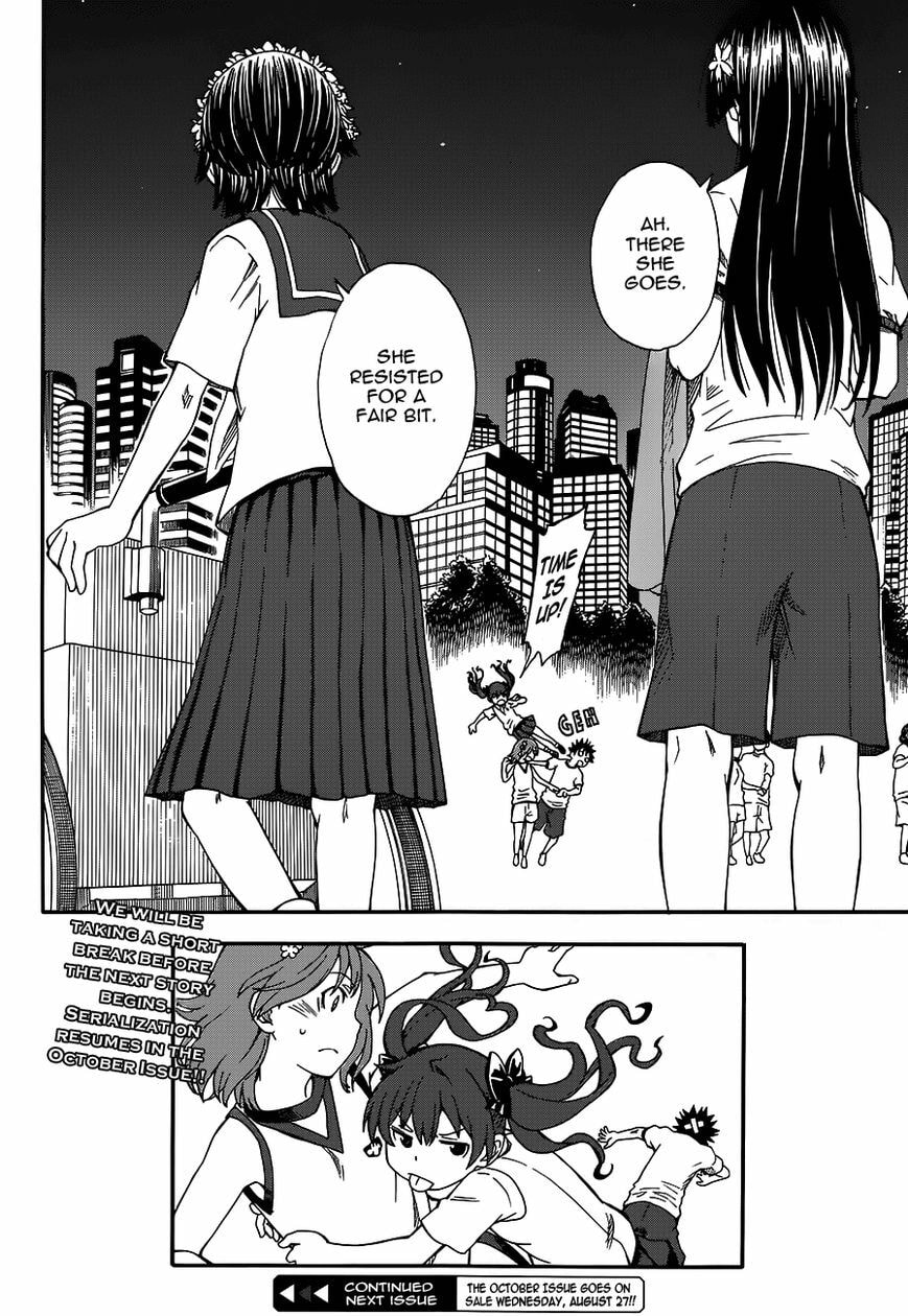 Read A Certain Scientific Railgun chapter 71.5 image 19 on Lezhin