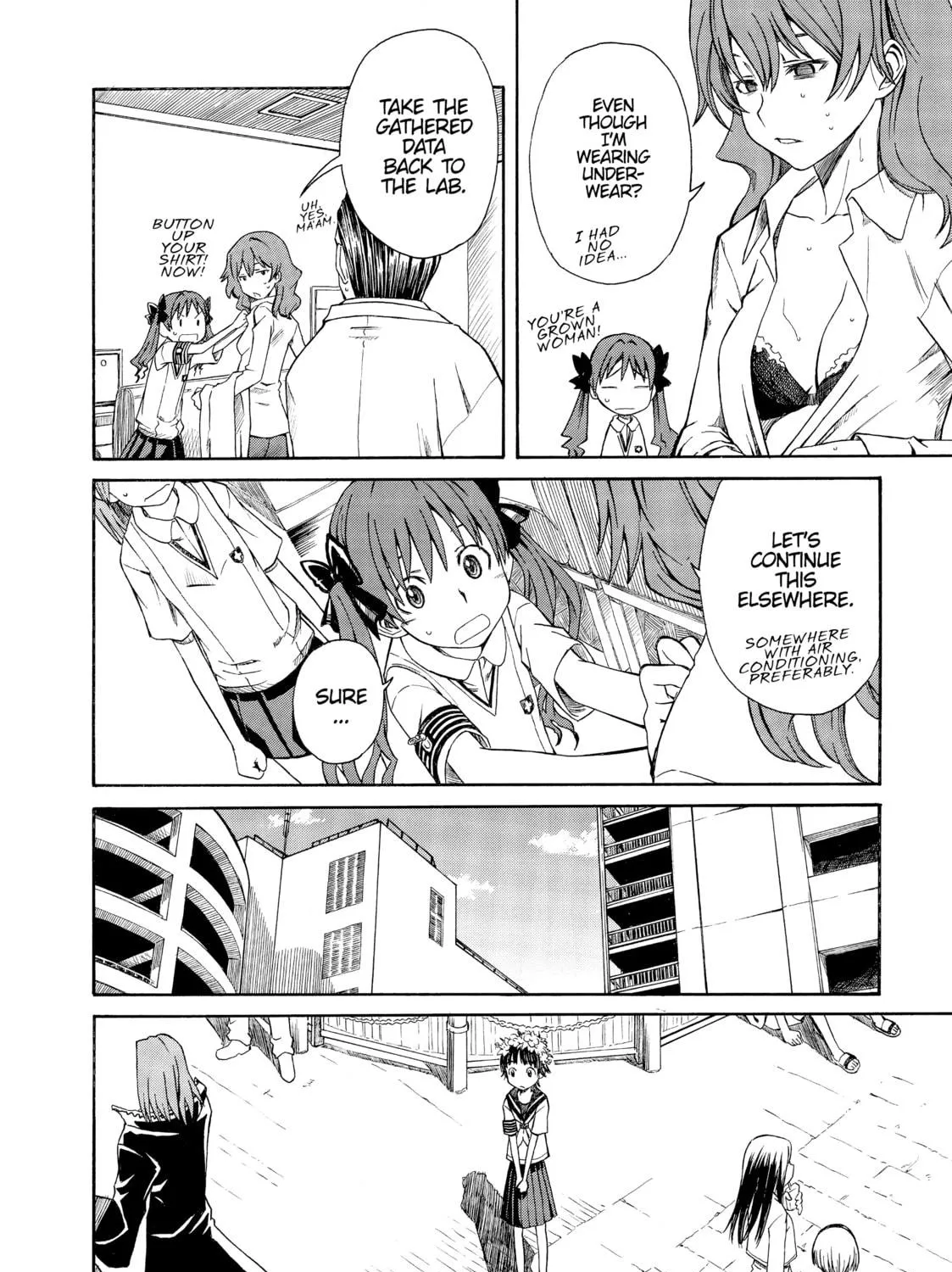 Read A Certain Scientific Railgun chapter 8 image 18 on Lezhin