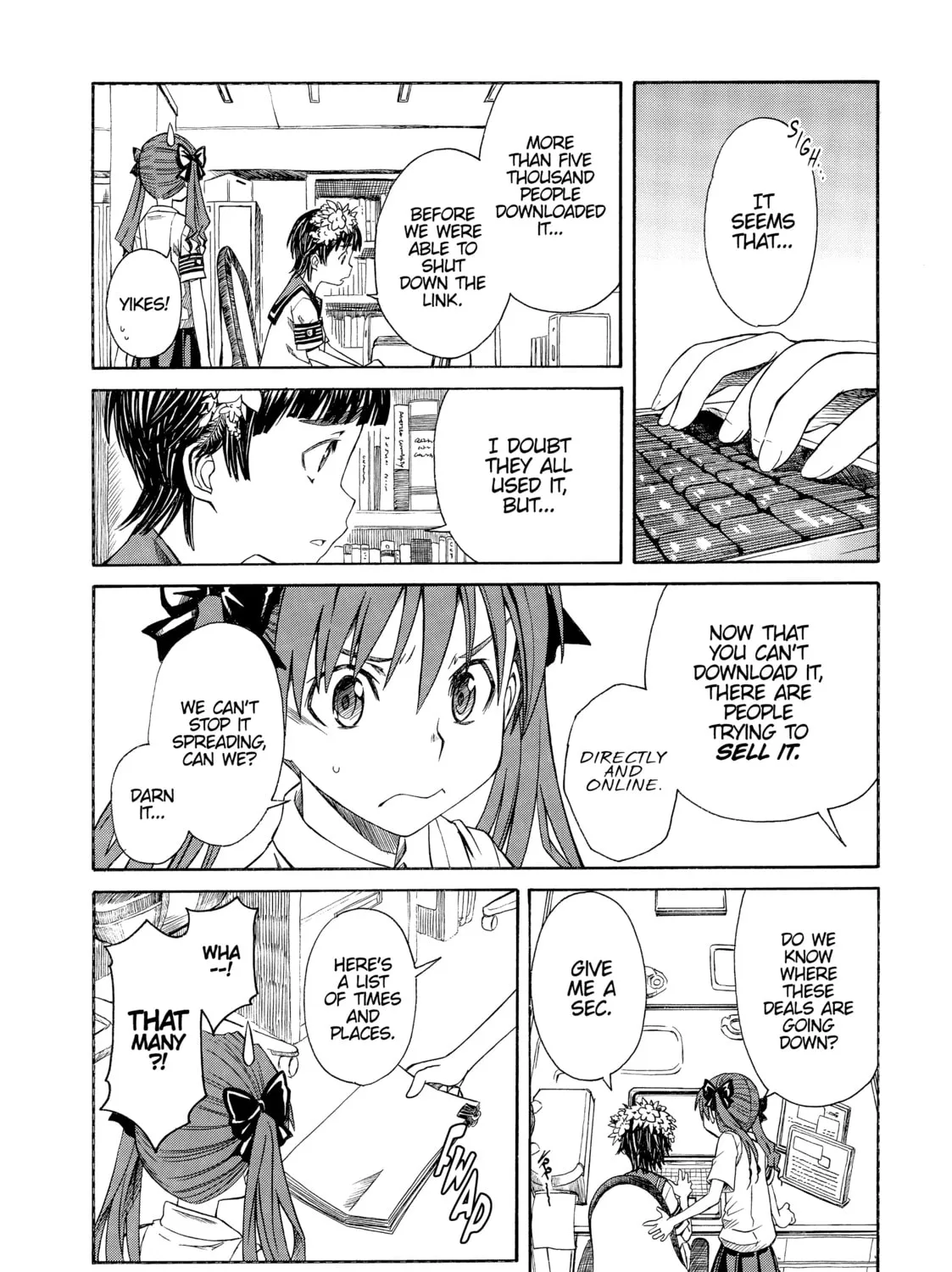 Read A Certain Scientific Railgun chapter 9 image 6 on Lezhin