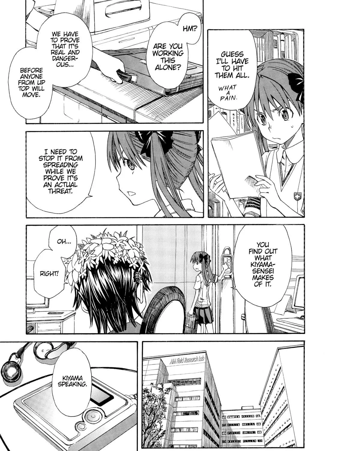 Read A Certain Scientific Railgun chapter 9 image 8 on Lezhin
