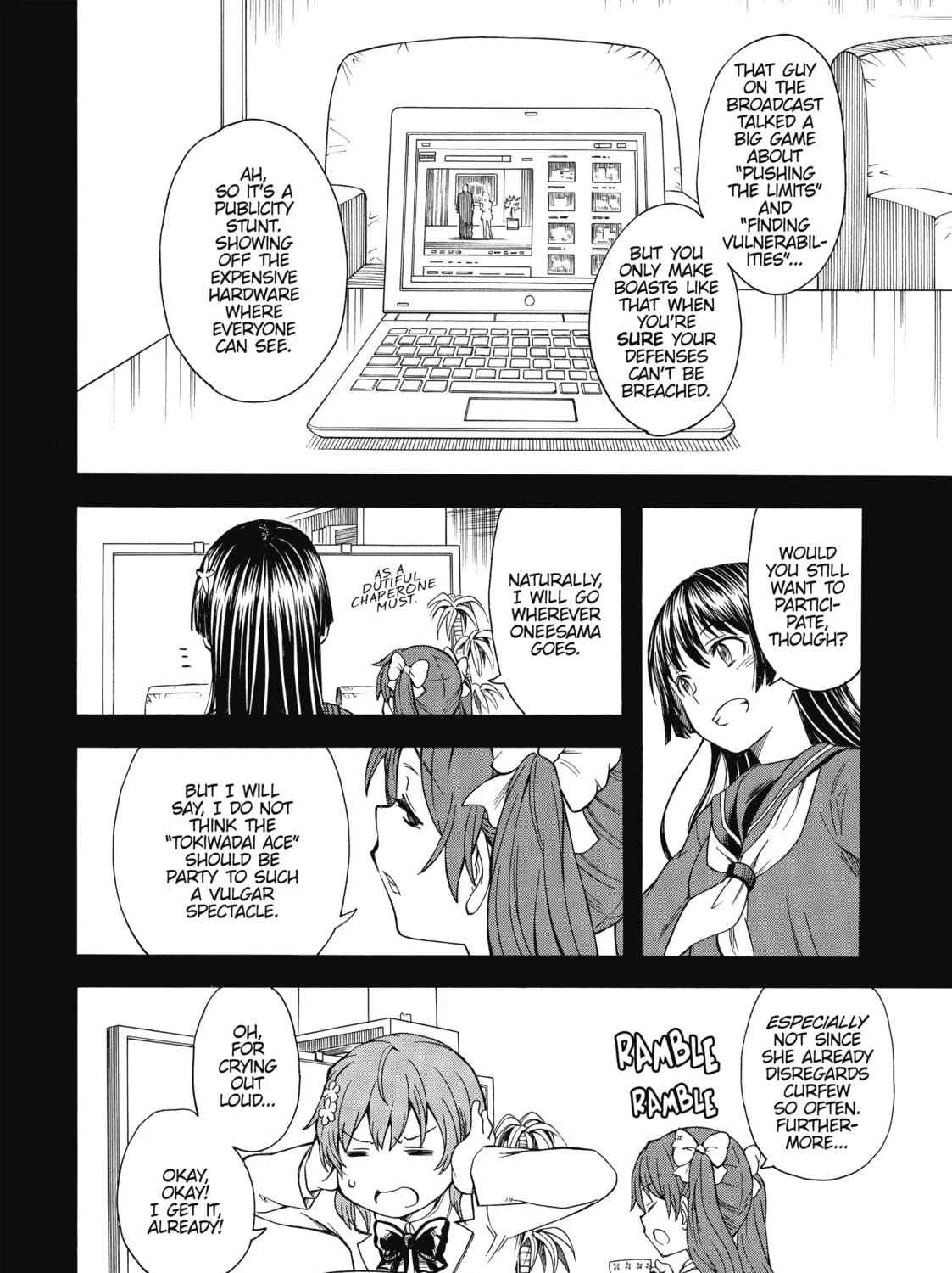 Read A Certain Scientific Railgun chapter 98 image 12 on Lezhin