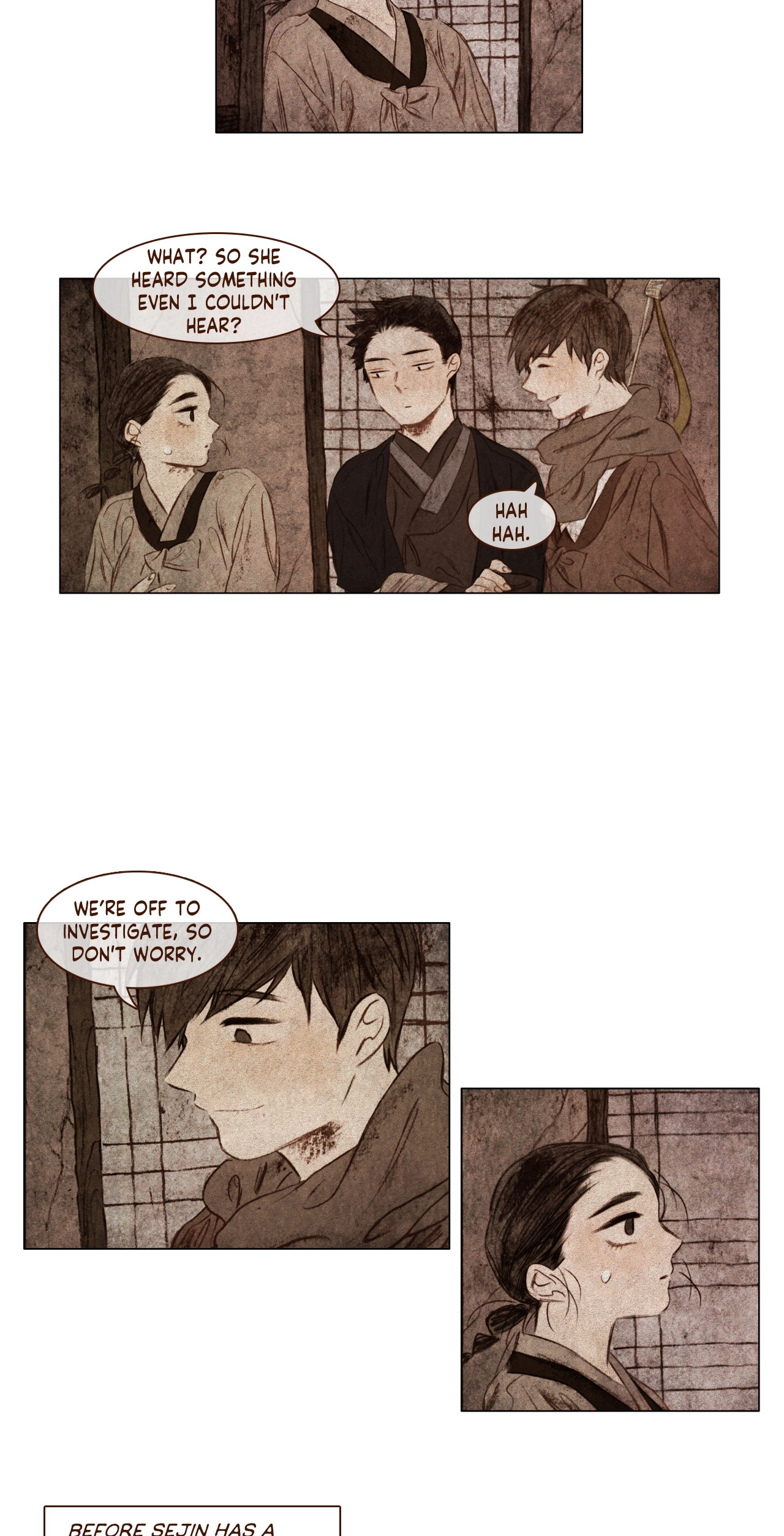 Read A Compendium of Ghosts chapter 34 image 3 on Lezhin