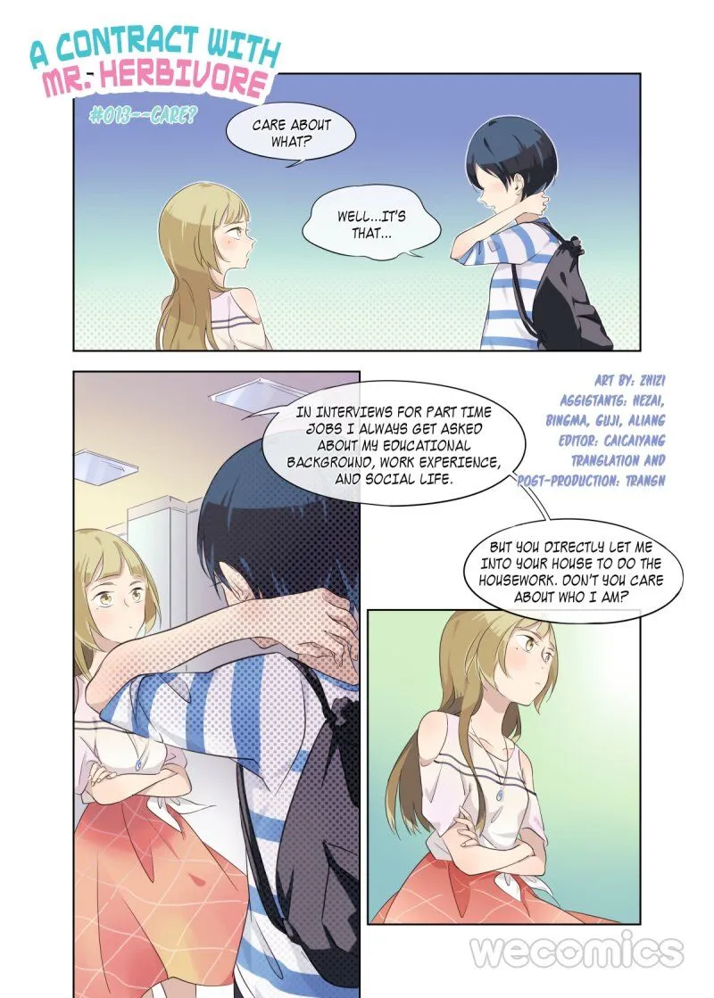 A Contract With Mr. Herbivore Chapter 13 page 1 - 