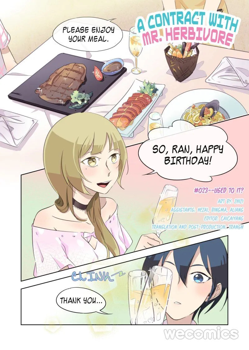 A Contract With Mr. Herbivore Chapter 23 page 1 - 