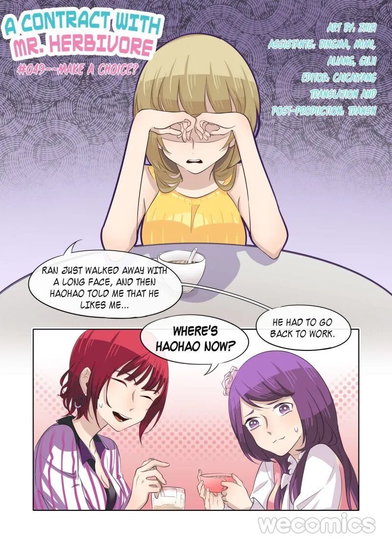A Contract With Mr. Herbivore Chapter 49 page 1 - 