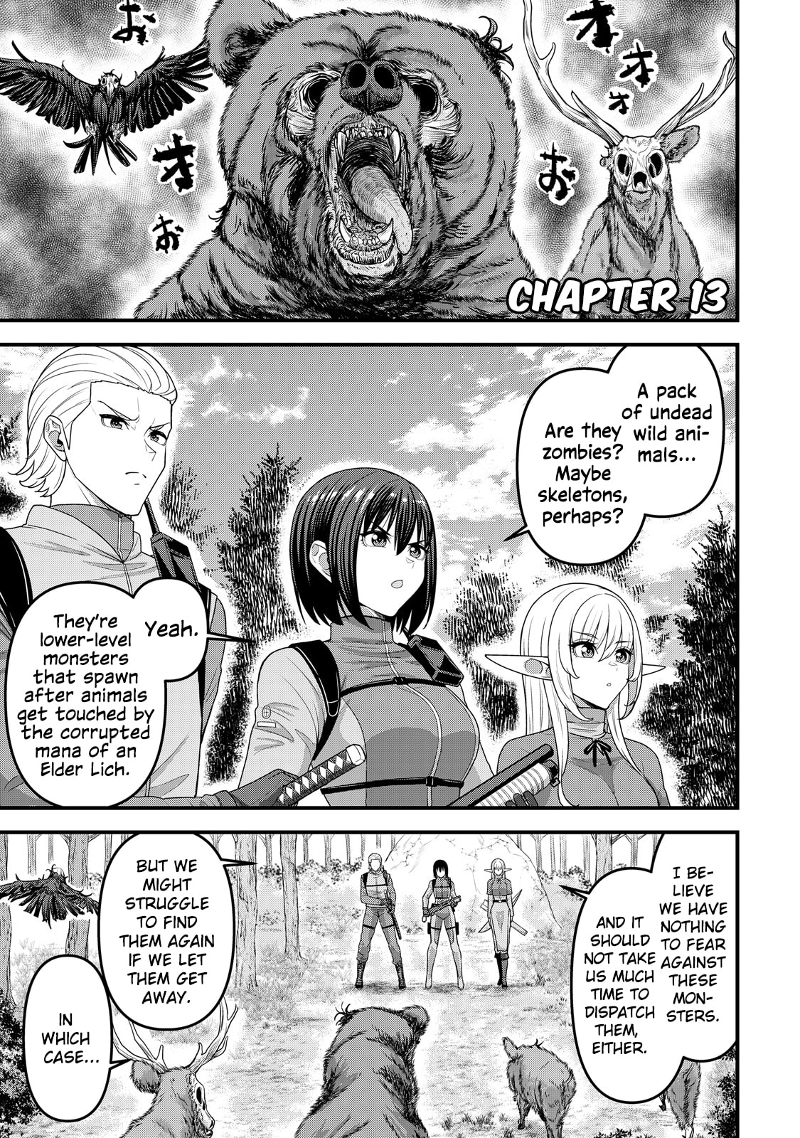 A Different World Elf Fell From the Sky!? Chapter 13 page 2 - 