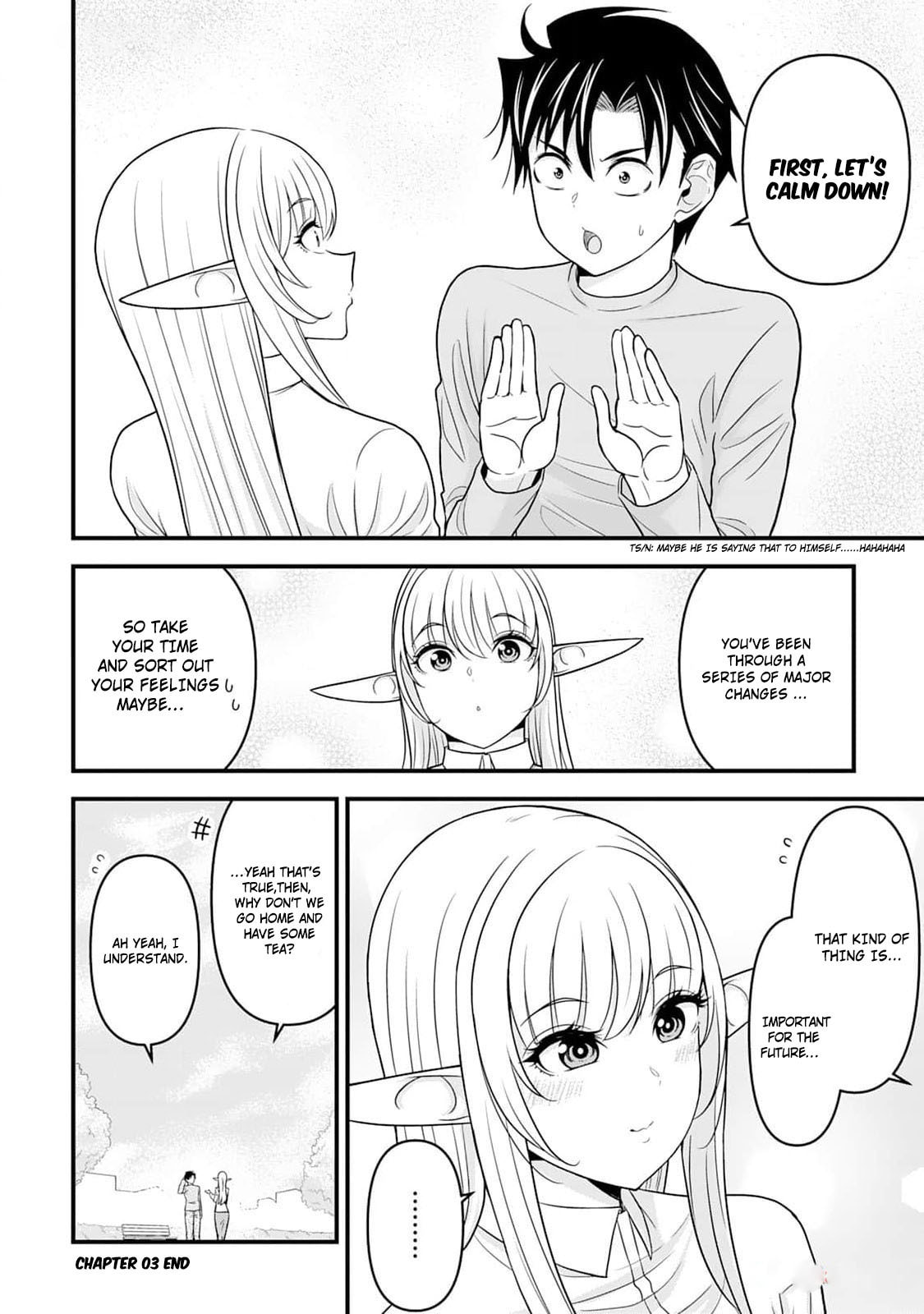 A Different World Elf Fell From the Sky!? Chapter 3 page 27 - 