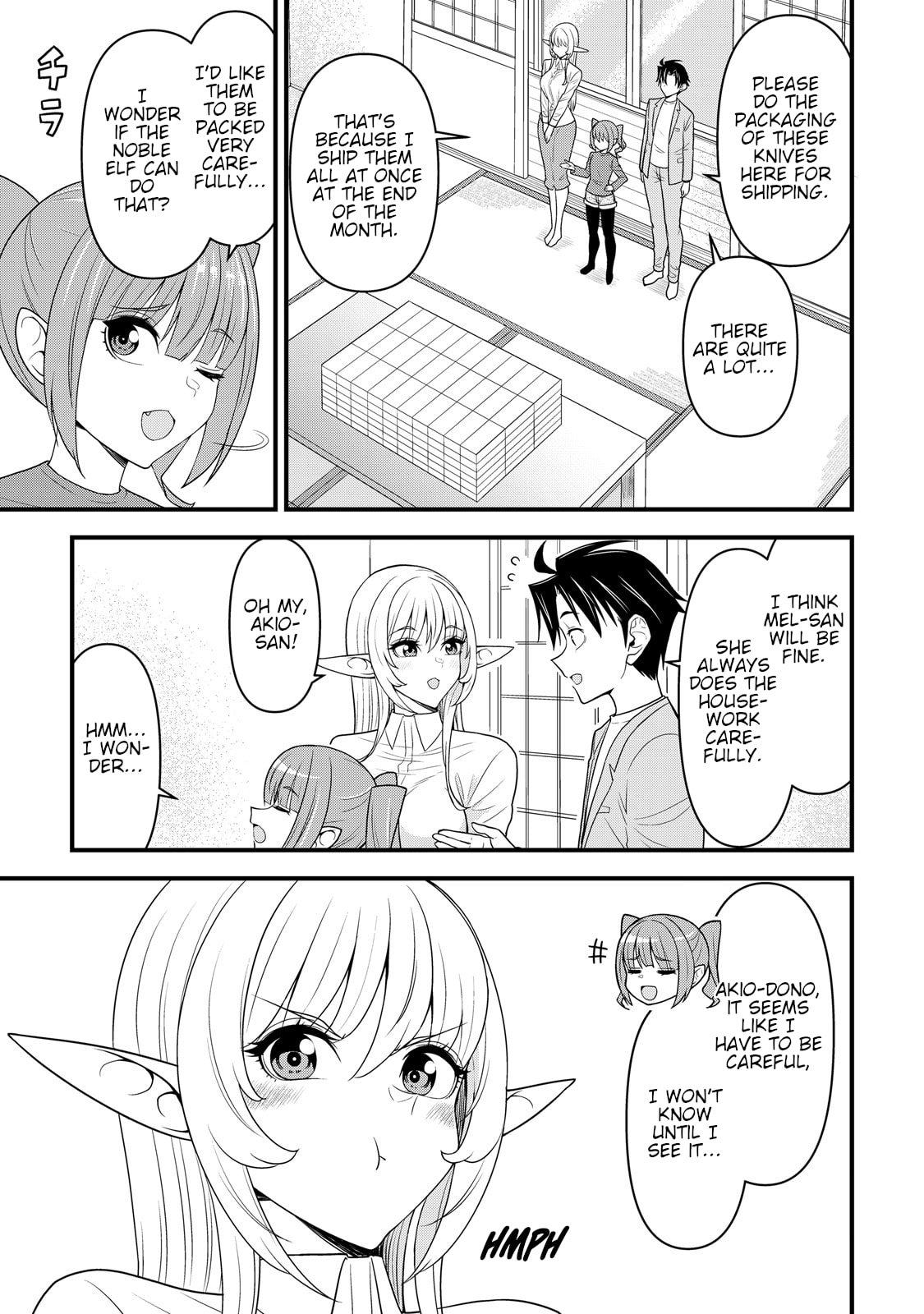 A Different World Elf Fell From the Sky!? Chapter 9 page 8 - 