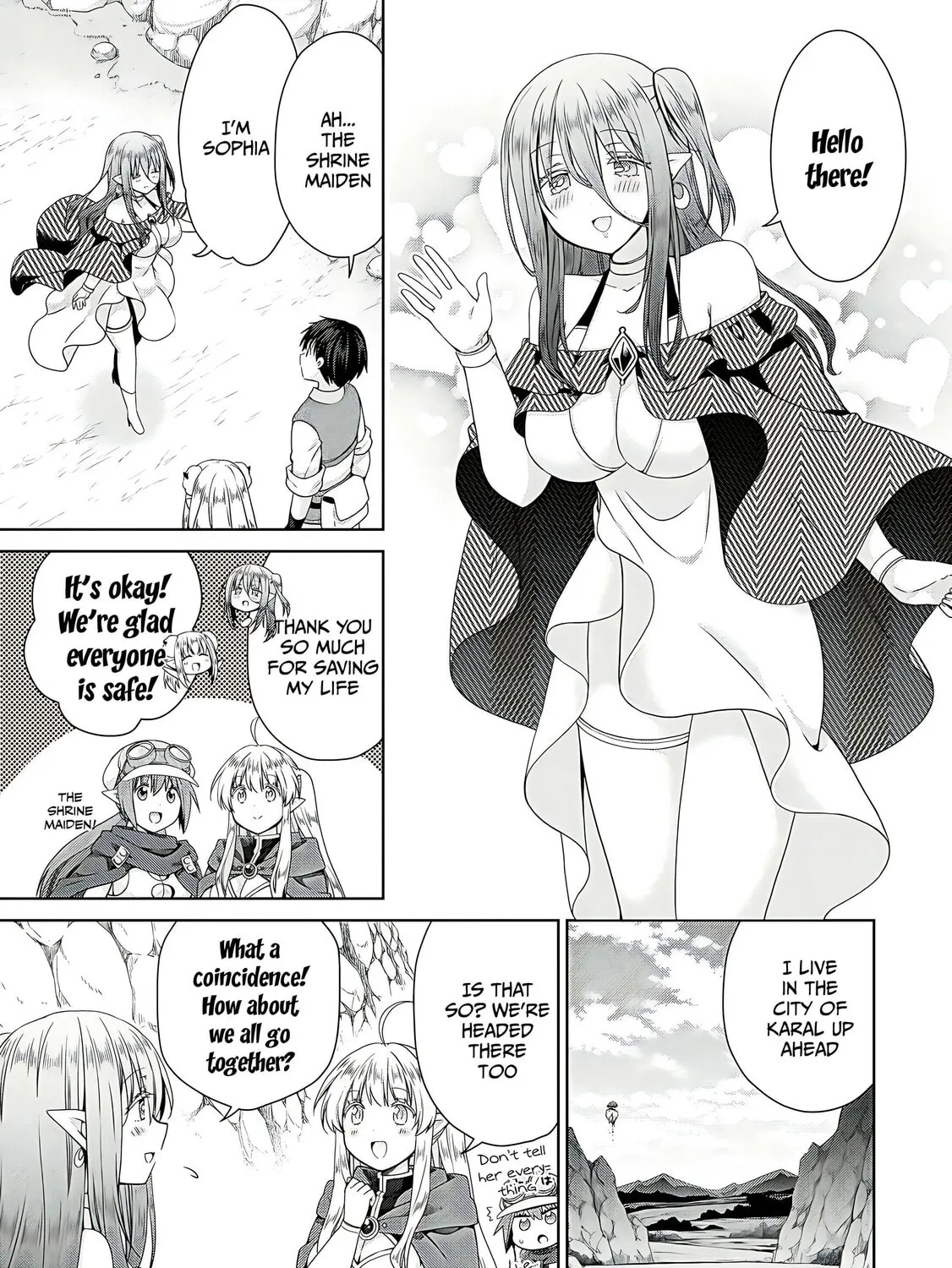 A Different World Harem That Begins with a Kiss Chapter 11 page 55 - 