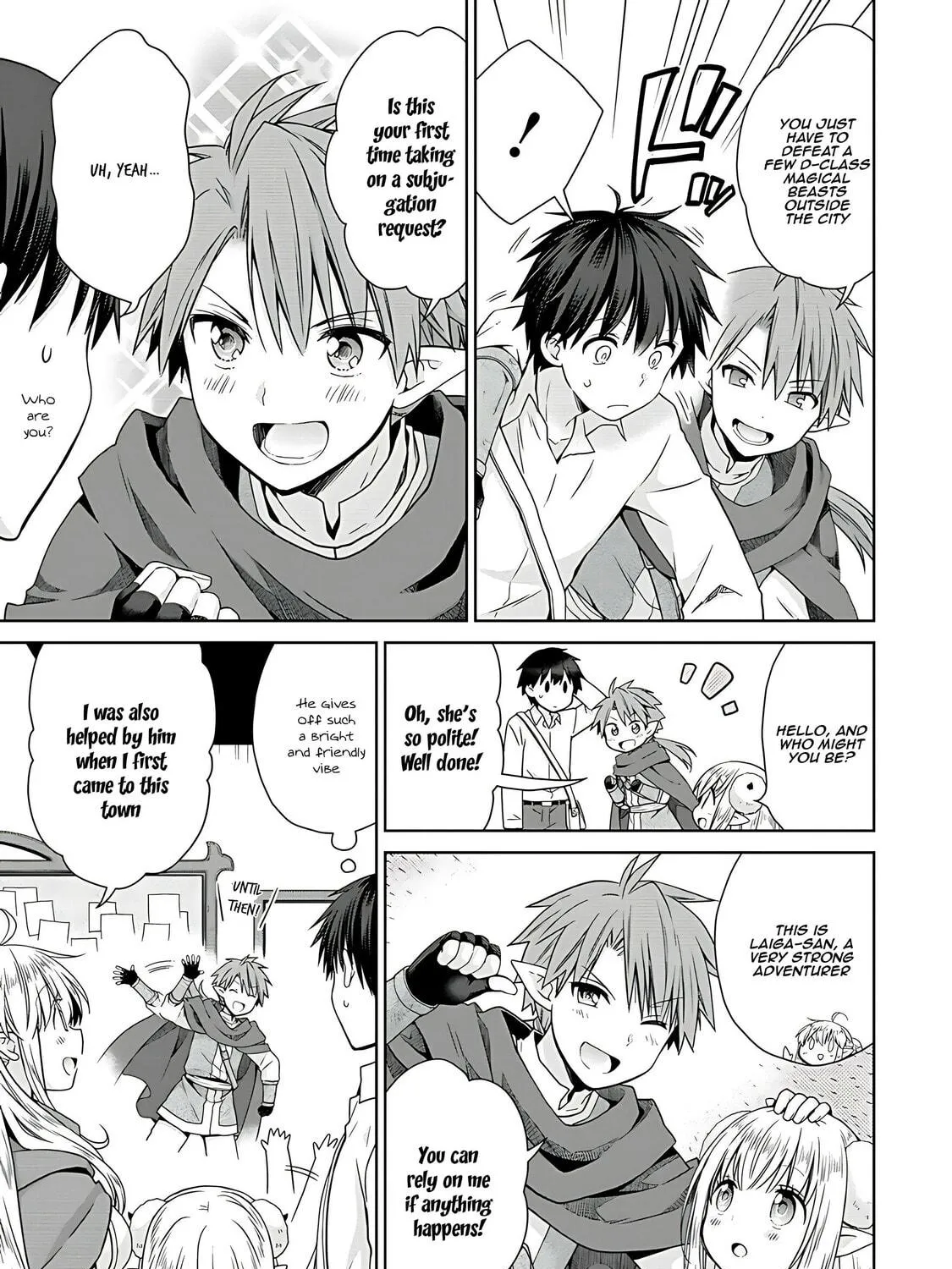 A Different World Harem That Begins with a Kiss Chapter 3 page 11 - 