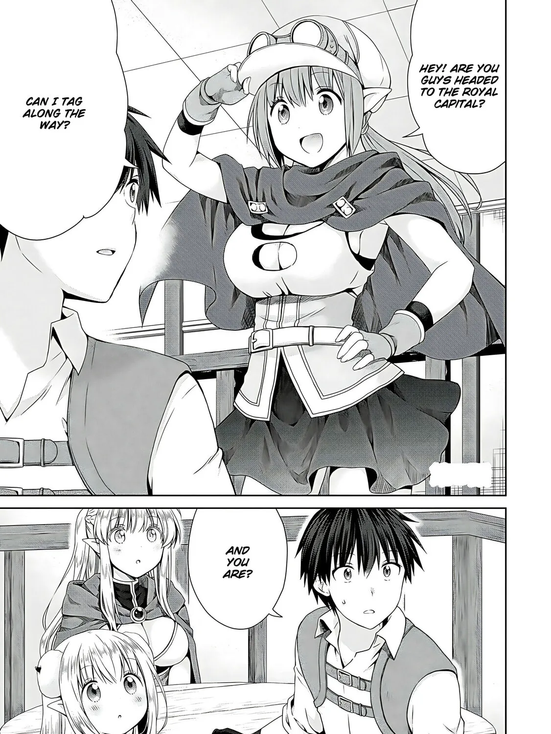 A Different World Harem That Begins with a Kiss Chapter 5 page 3 - 