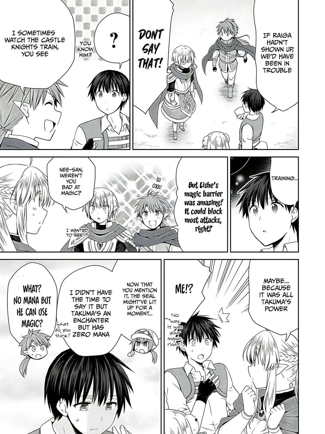 A Different World Harem That Begins with a Kiss Chapter 8 page 63 - 