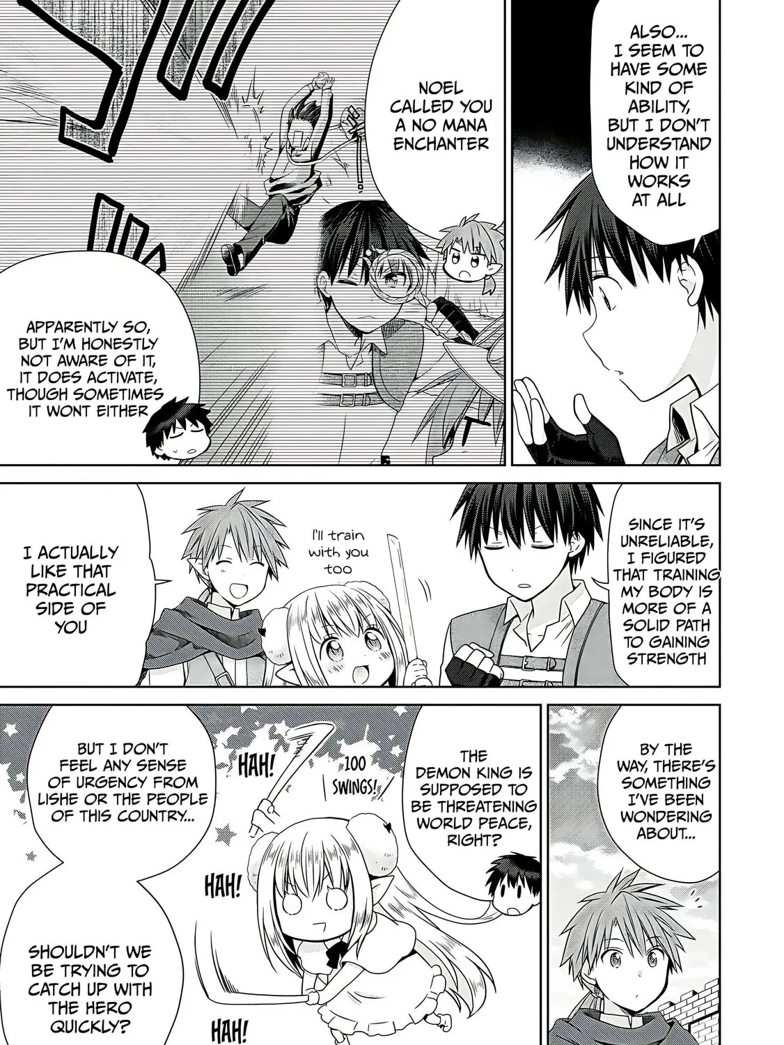 A Different World Harem That Begins with a Kiss Chapter 9 page 7 - 
