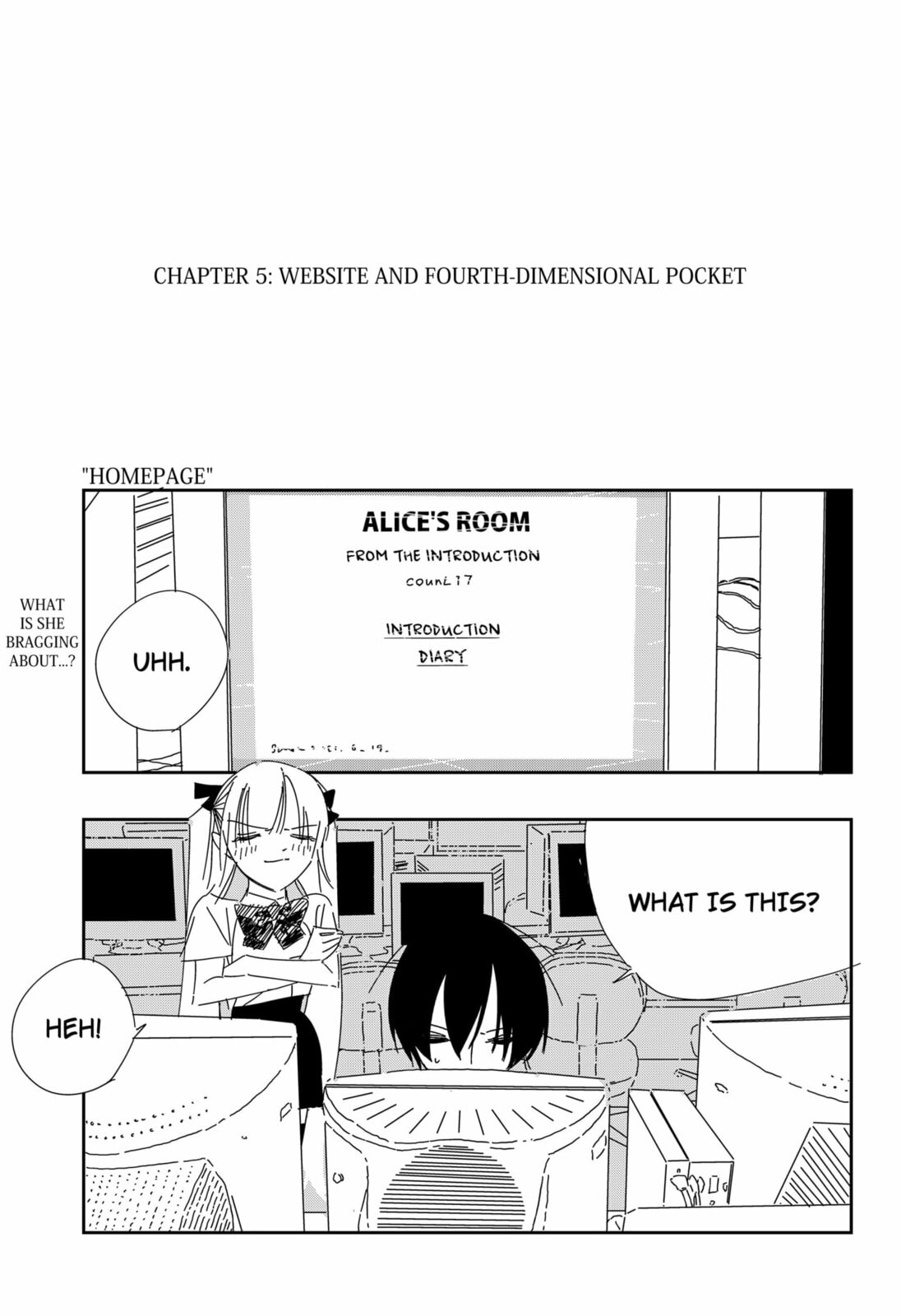 Read .A -dot Alice- chapter 5 image 1 on Lezhin