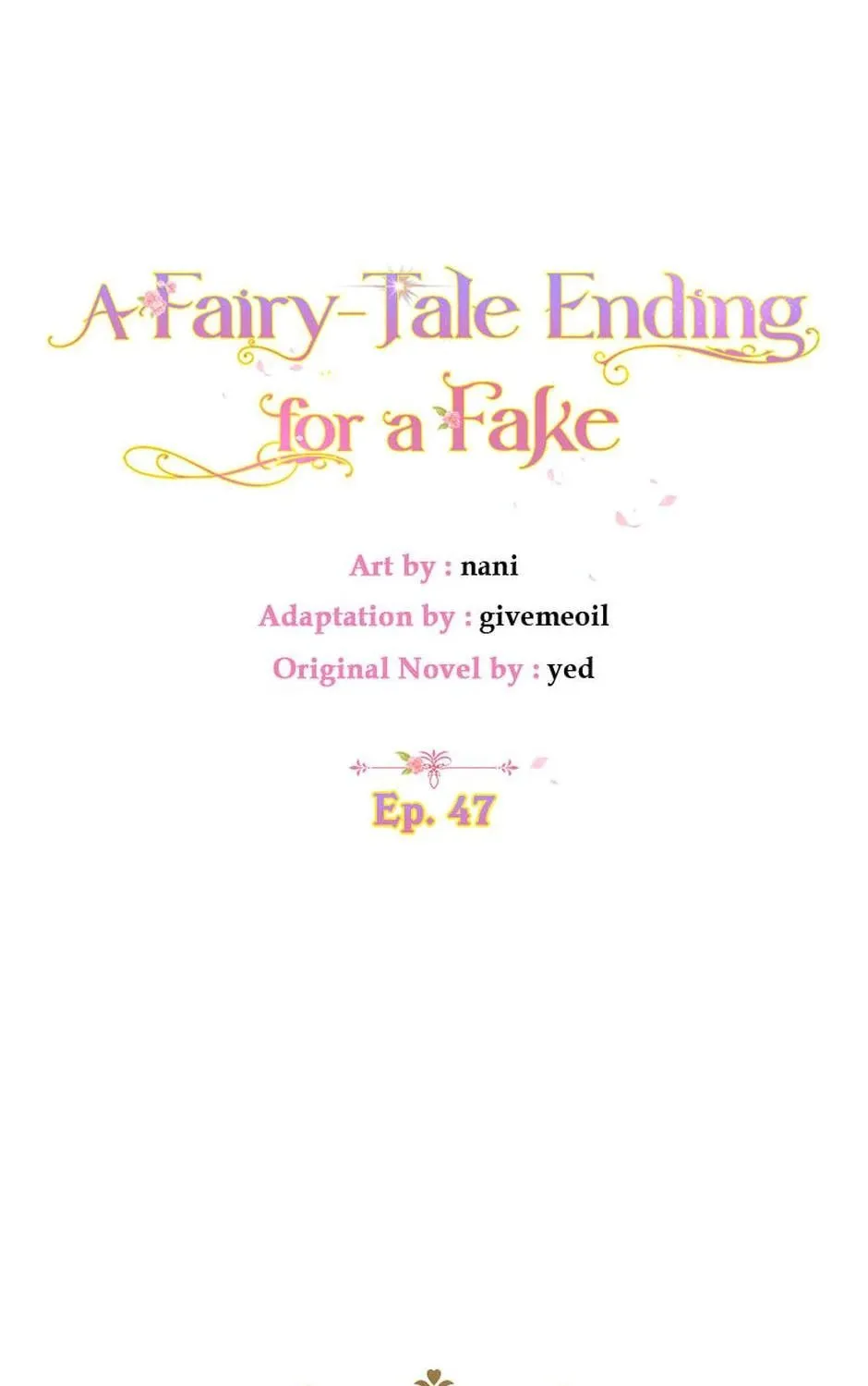 A Fairy-Tale Ending for a Fake Chapter 47 page 43 - 