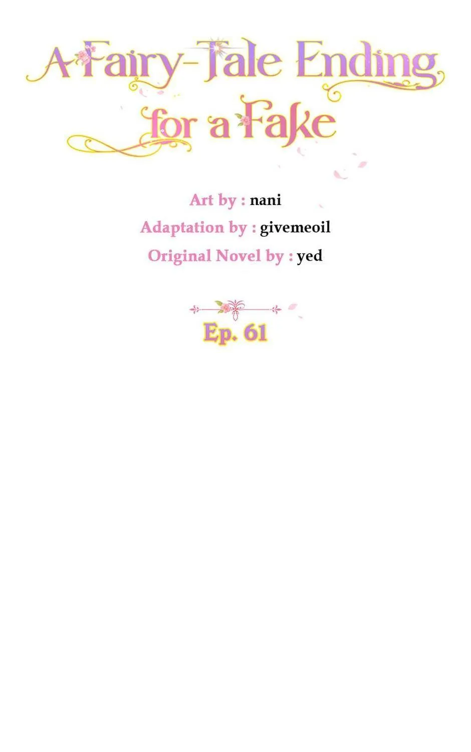 A Fairy-Tale Ending for a Fake Chapter 61 page 35 - 