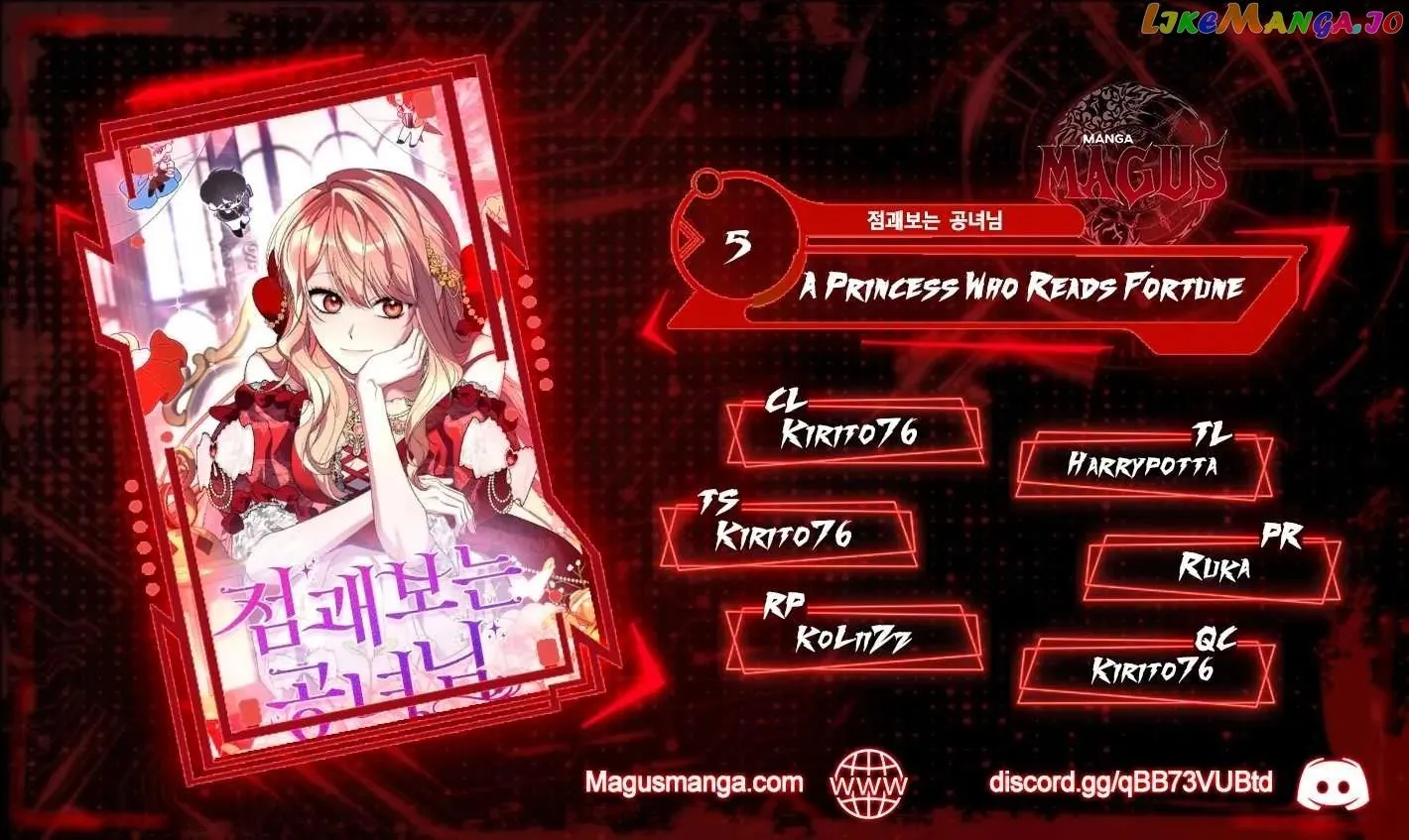 Read A Fortune-Telling Princess chapter 5 image 1 on Lezhin