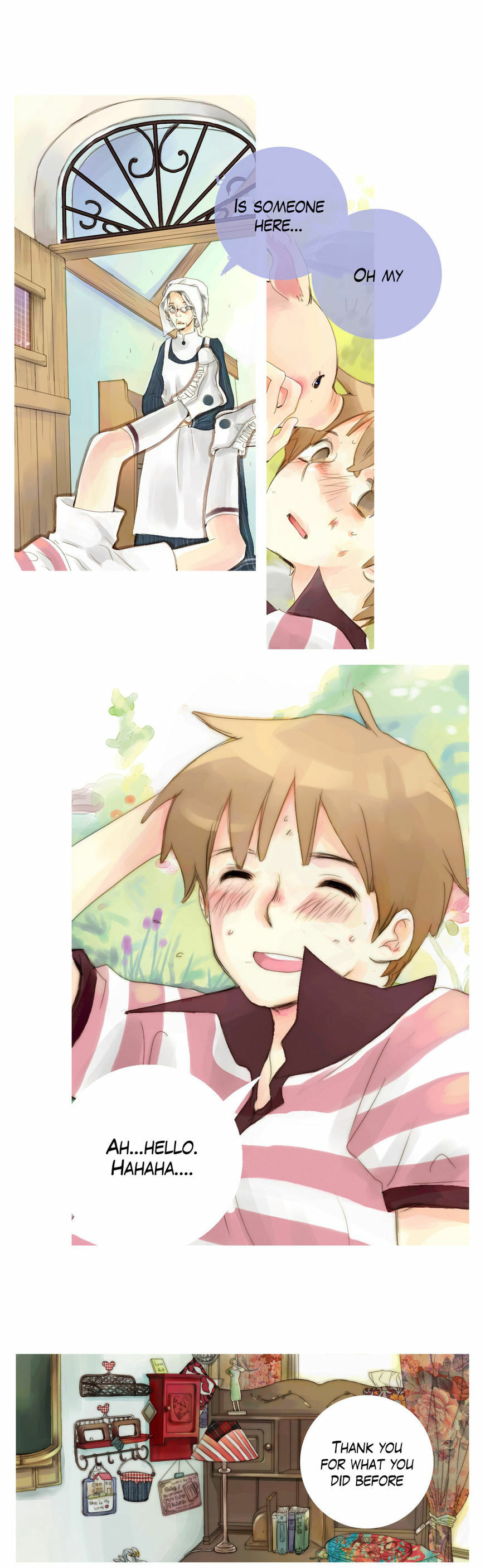Read A Girl in the Clouds chapter 2 image 3 on Lezhin