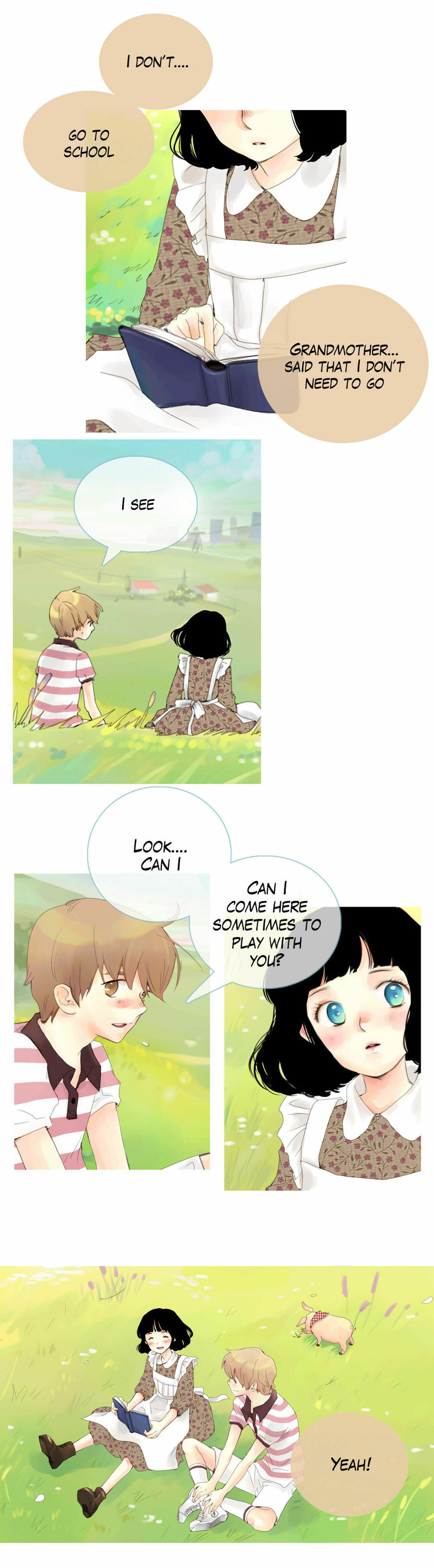 Read A Girl in the Clouds chapter 2 image 9 on Lezhin