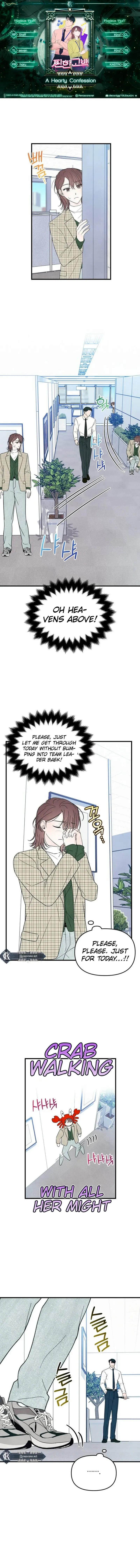 Read A Hearty Confession chapter 10 image 1 on Lezhin