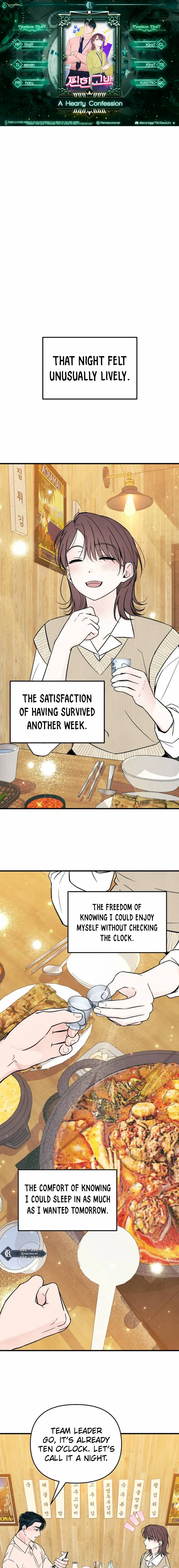 Read A Hearty Confession chapter 17 image 1 on Lezhin