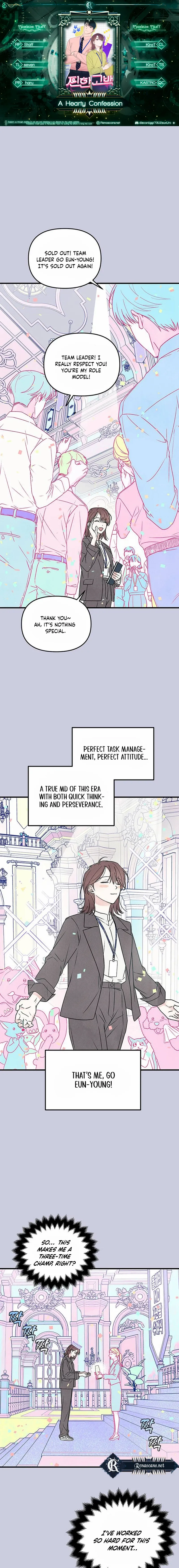 Read A Hearty Confession chapter 2 image 1 on Lezhin