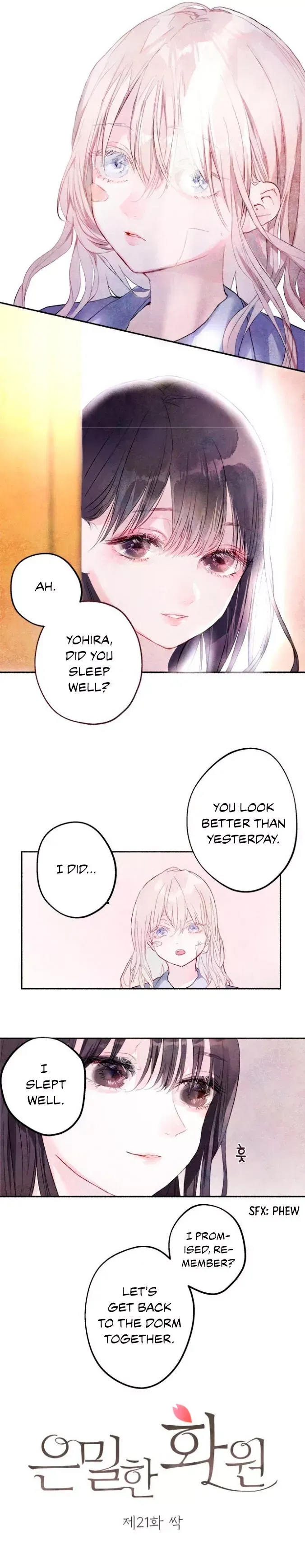 Read A Hidden Garden chapter 21 image 2 on Lezhin