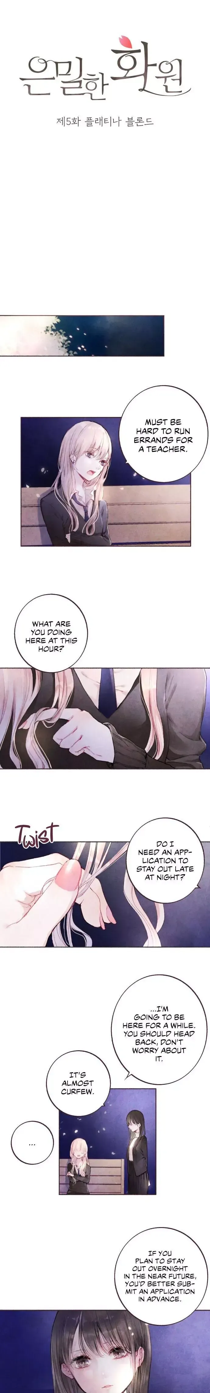 Read A Hidden Garden chapter 5 image 3 on Lezhin