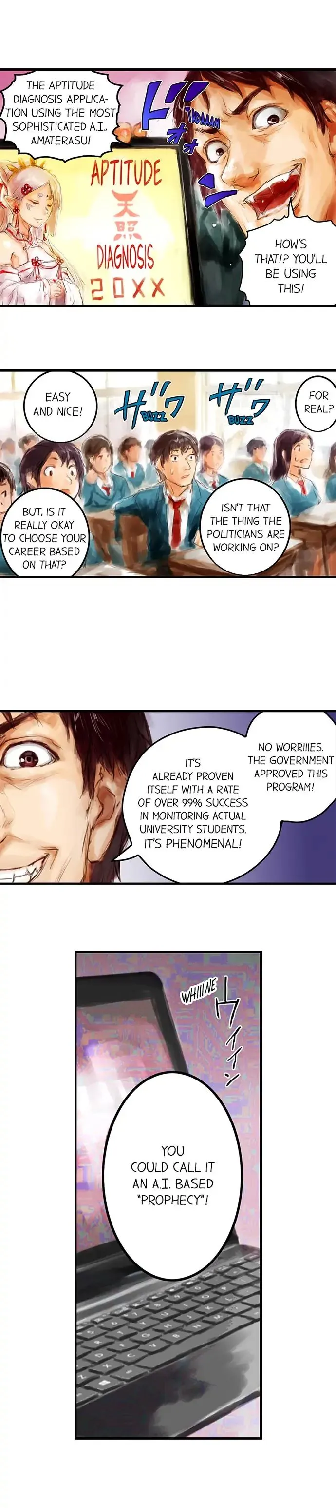 Read A.I. Dictator “Amaterasu” chapter 2 image 5 on Lezhin