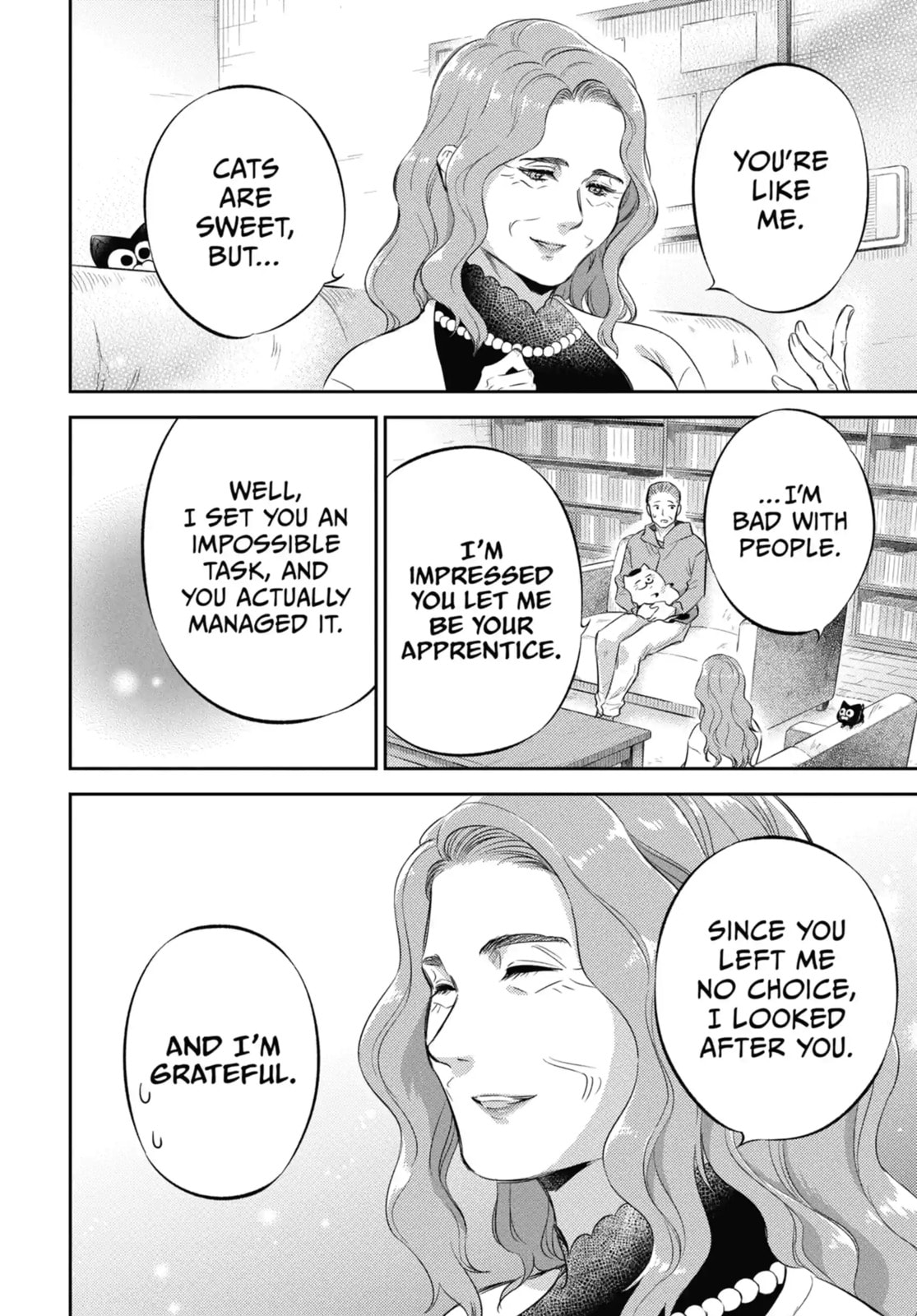 Read A Man and His Cat chapter 111.2 image 8 on Lezhin