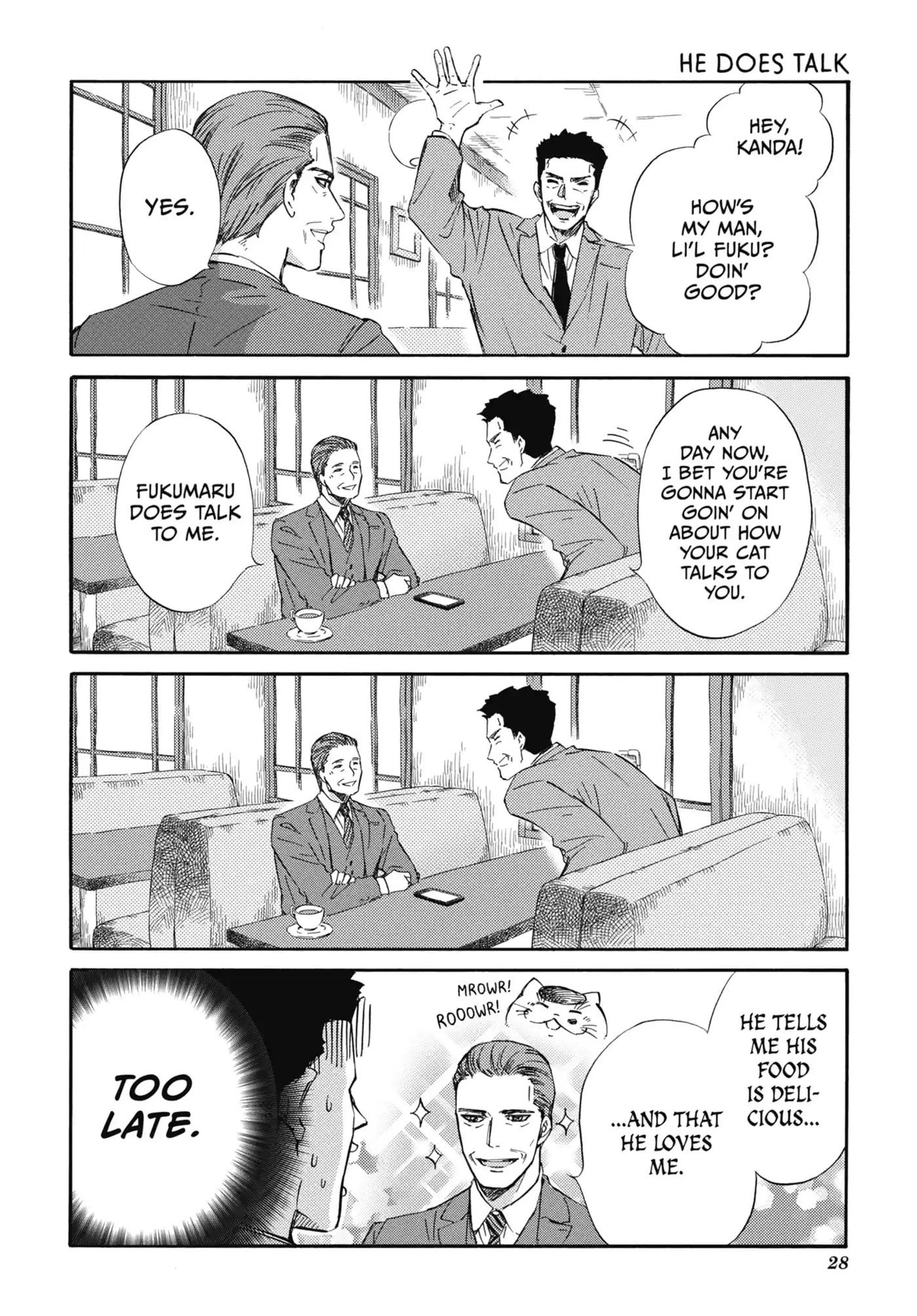 Read A Man and His Cat chapter 20.1 image 1 on Lezhin