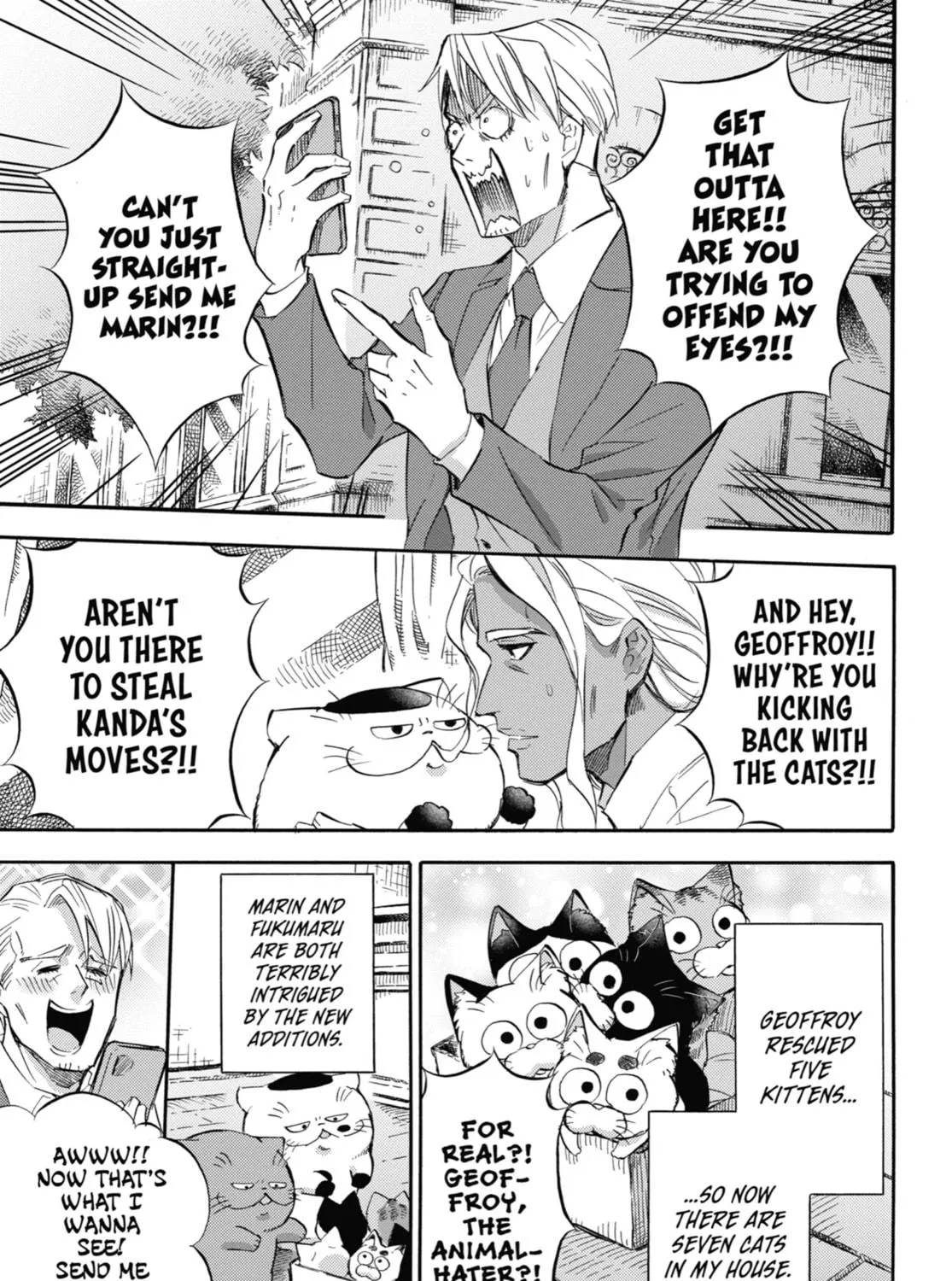 Read A Man and His Cat chapter 71 image 8 on Lezhin