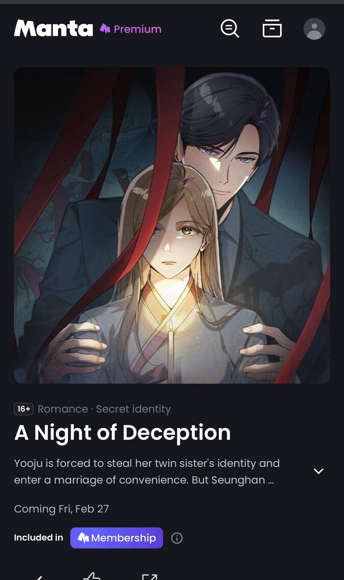 A Night of Deception Chapter 0.1 page 3 - 