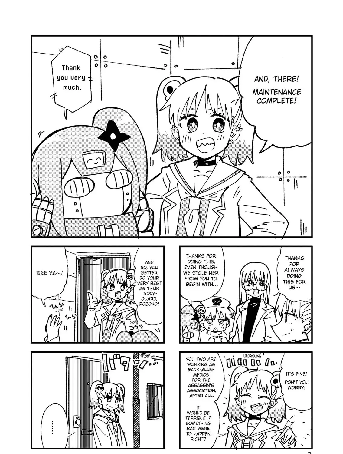 Read A Ninja and an Assassin Under One Roof chapter 4.2 image 3 on Lezhin
